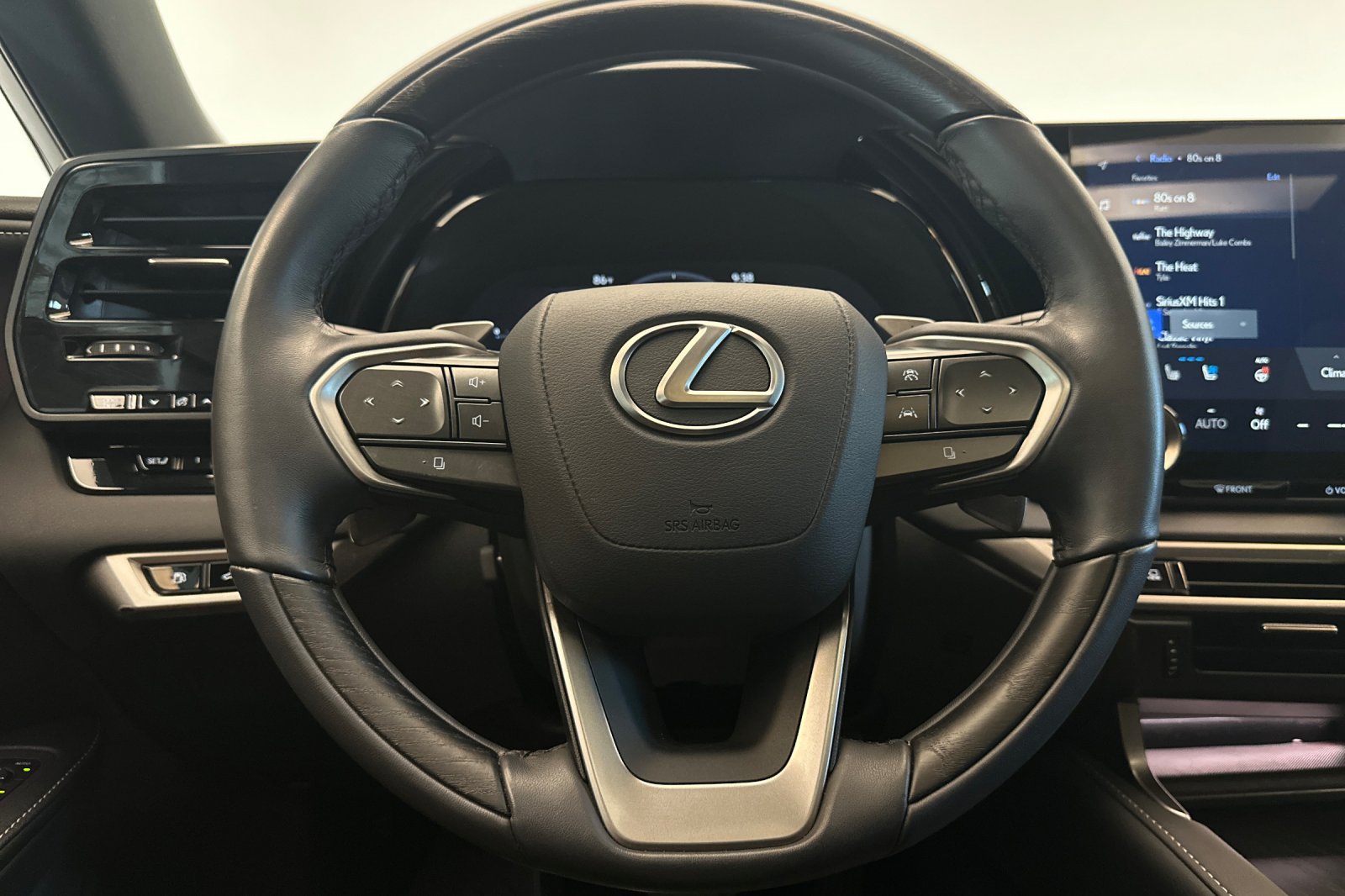 Certified Used 2025 Black Lexus 350h Premium Plus image 23