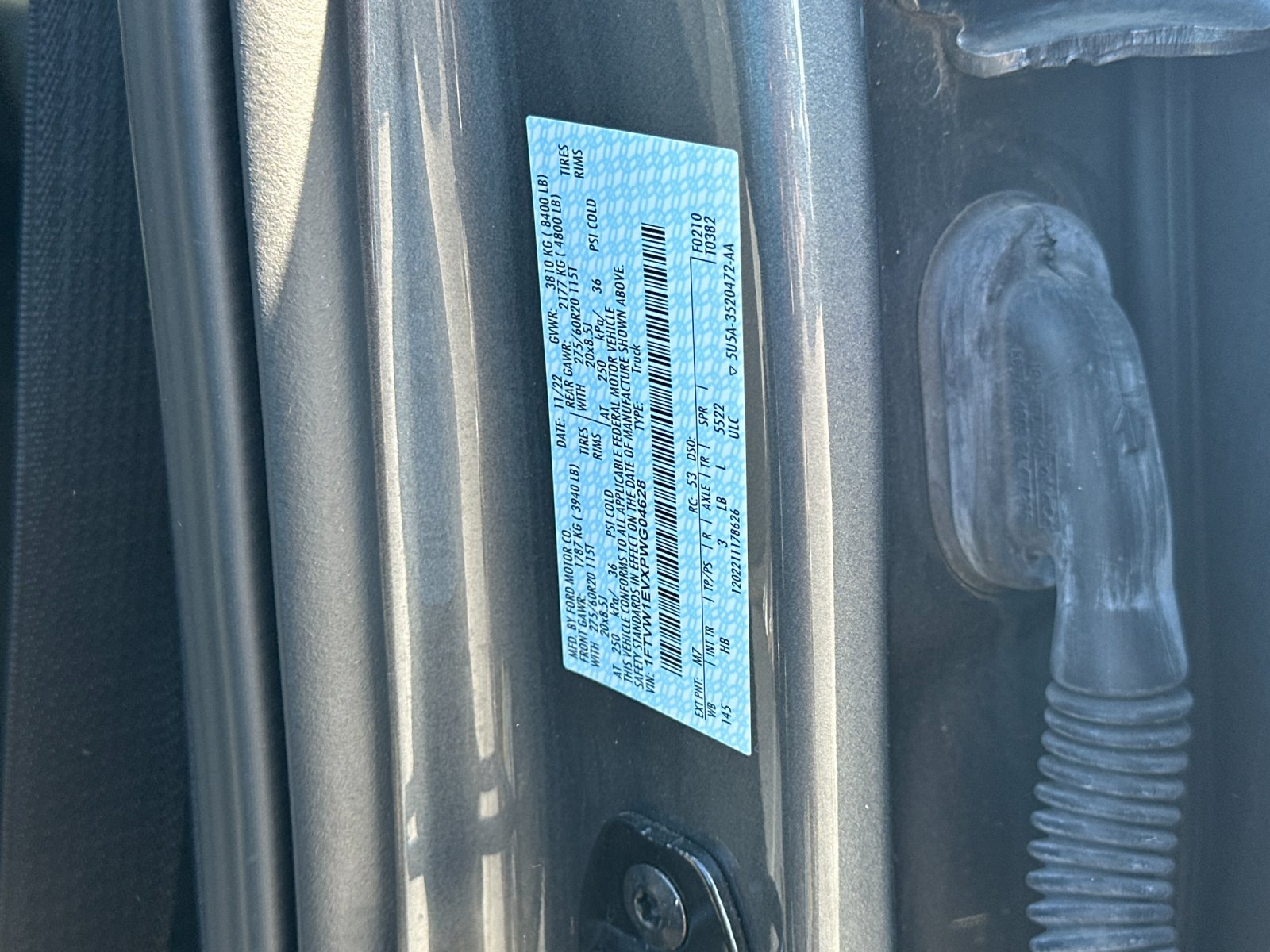 Used 2023 Gray Ford Lariat image 28