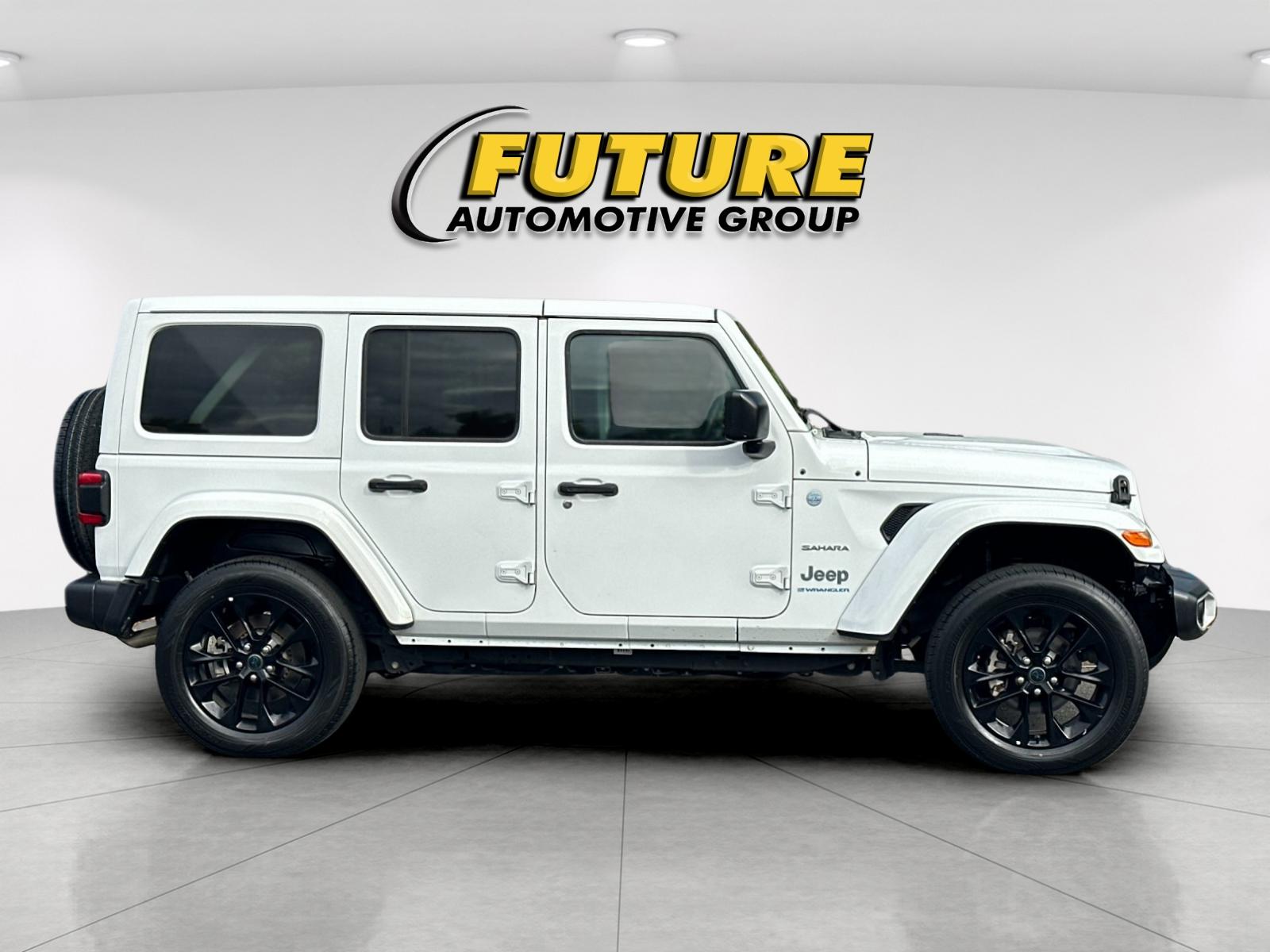 Used 2024 White Jeep Sahara 4xe image 3