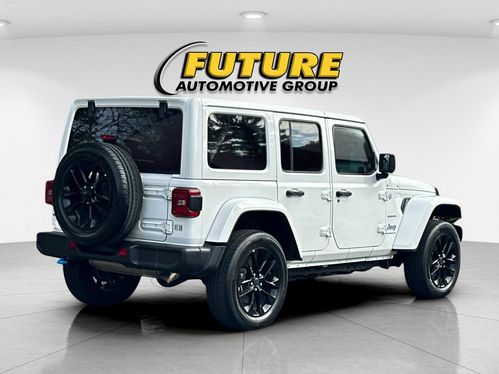 Used 2024 White Jeep Sahara 4xe image 4
