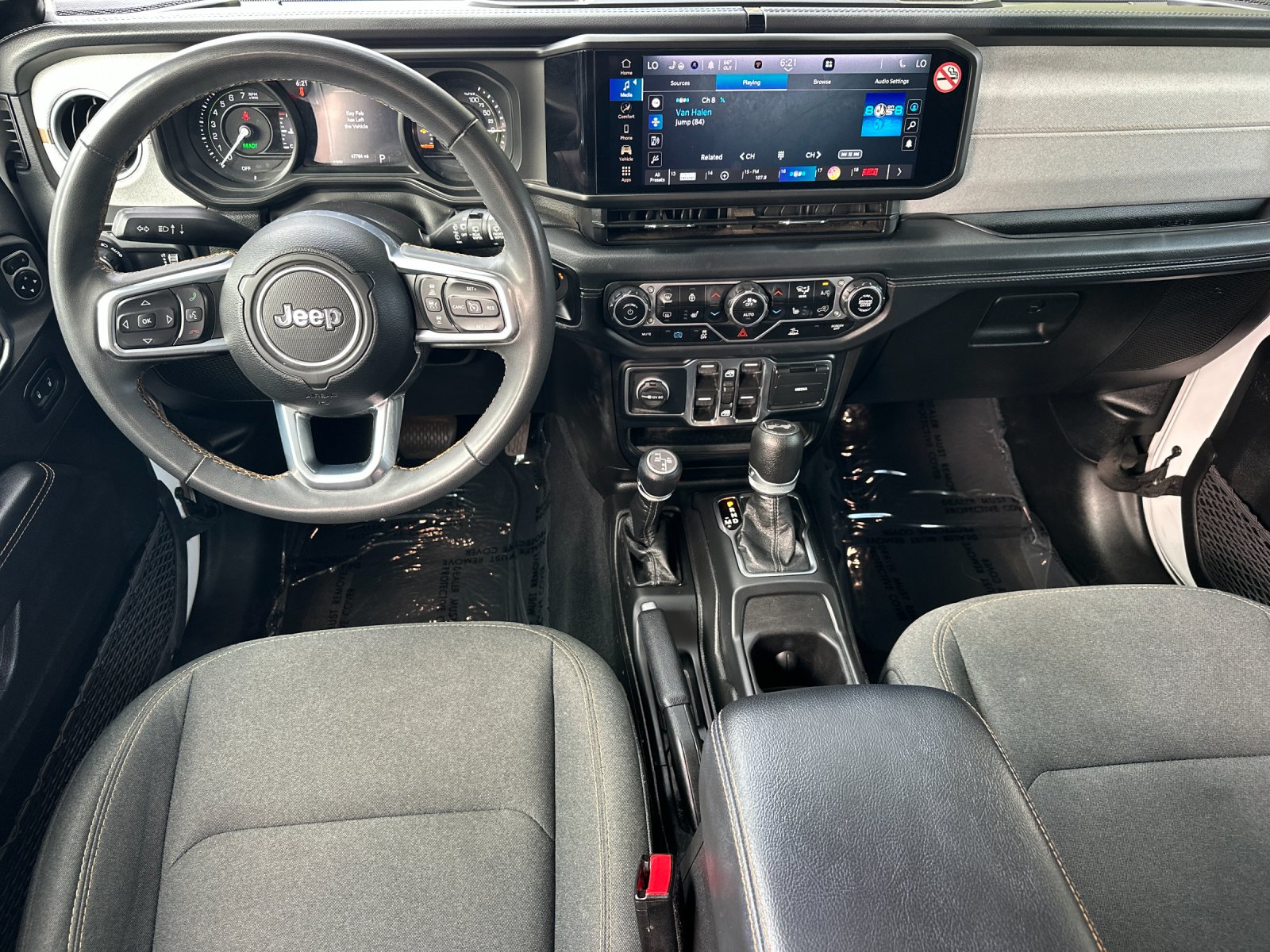 Used 2024 White Jeep Sahara 4xe image 13