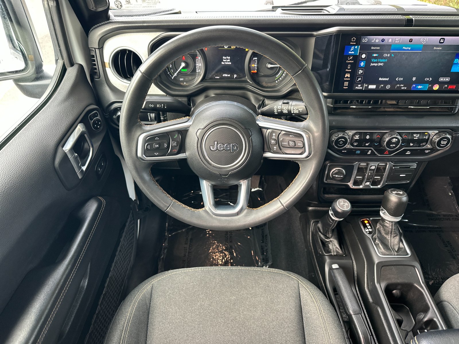Used 2024 White Jeep Sahara 4xe image 14