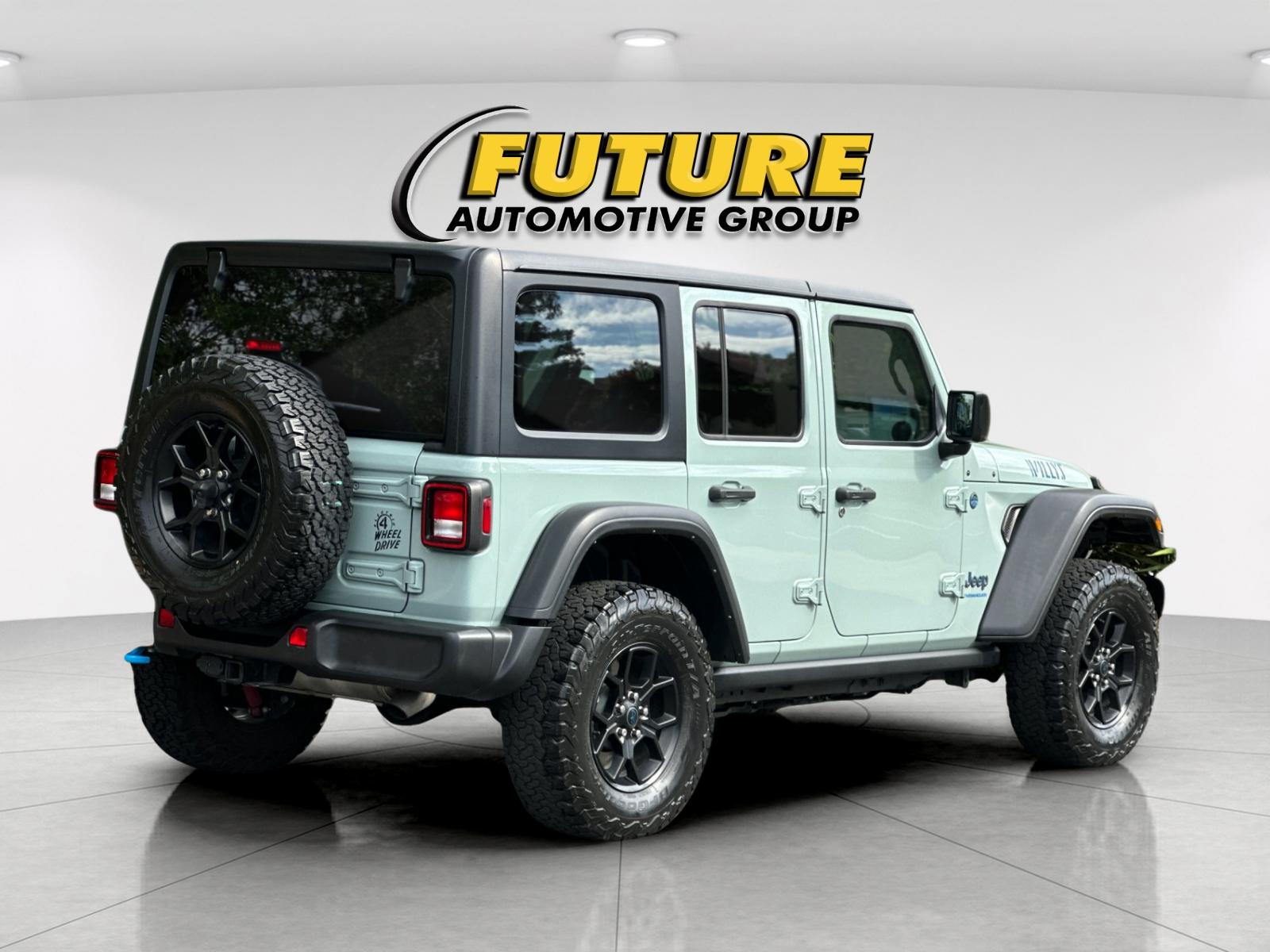 Used 2024 Gray Jeep Willys 4xe image 4