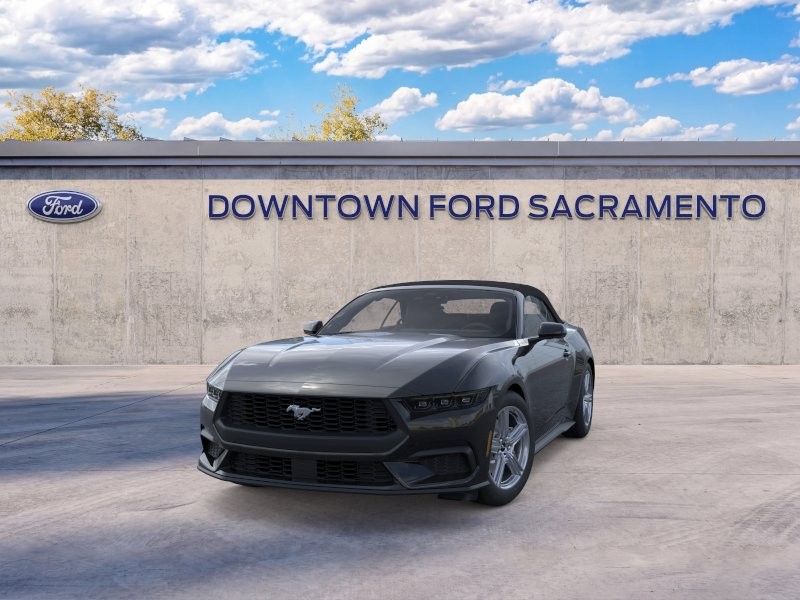 New 2026 Shadow Black Ford EcoBoost® Premium Convertible image 3