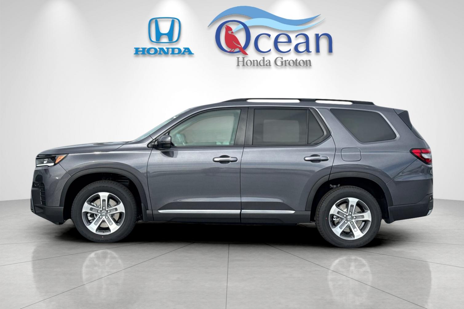 New 2026 Modern Steel Metallic Honda AWD EX-L image 2