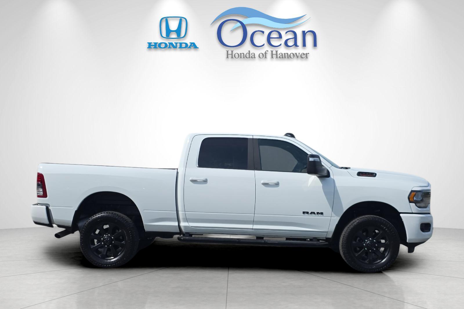 Used 2024 Bright White Clearcoat Ram Big Horn image 2