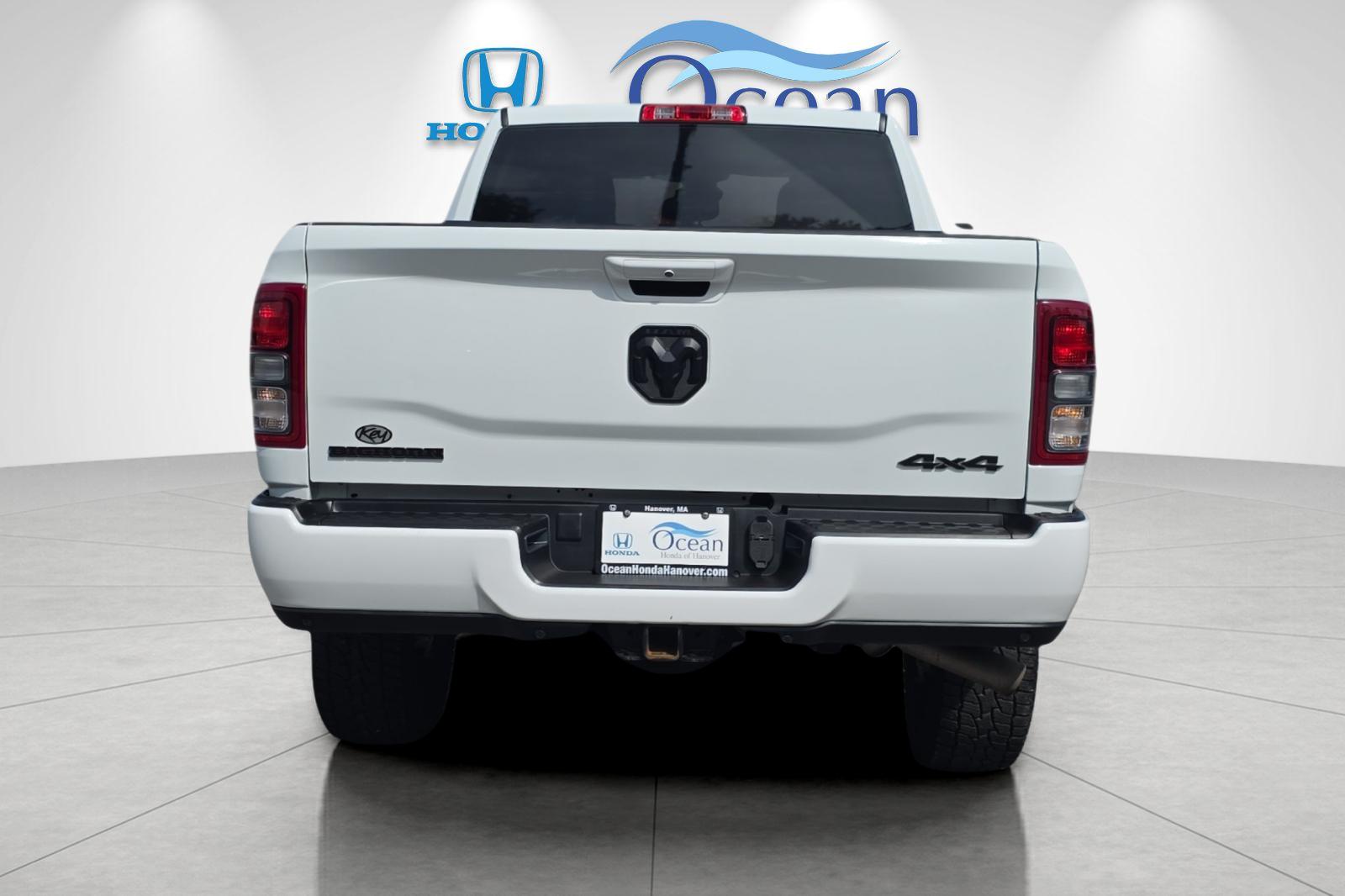 Used 2024 Bright White Clearcoat Ram Big Horn image 4