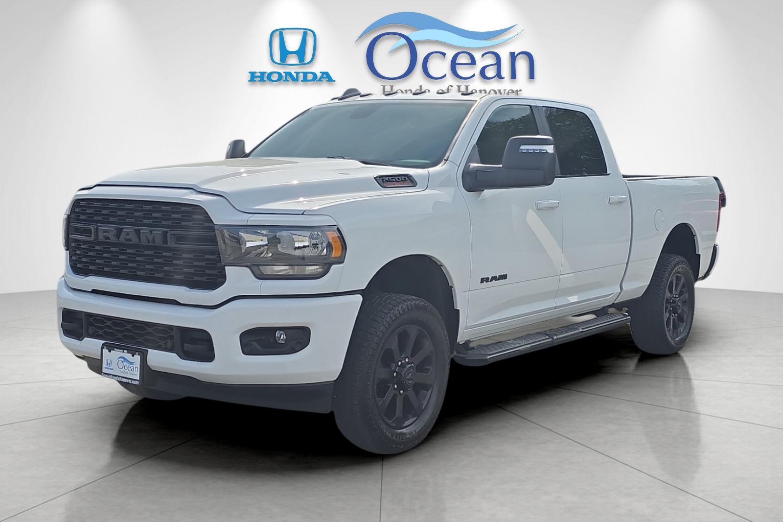 Used 2024 Bright White Clearcoat Ram Big Horn image 7