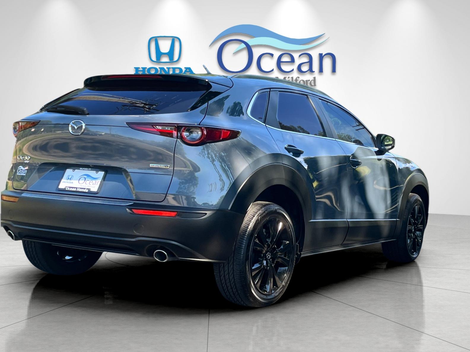 Used 2023 Gray Metallic Mazda 2.5 S Carbon Edition image 3