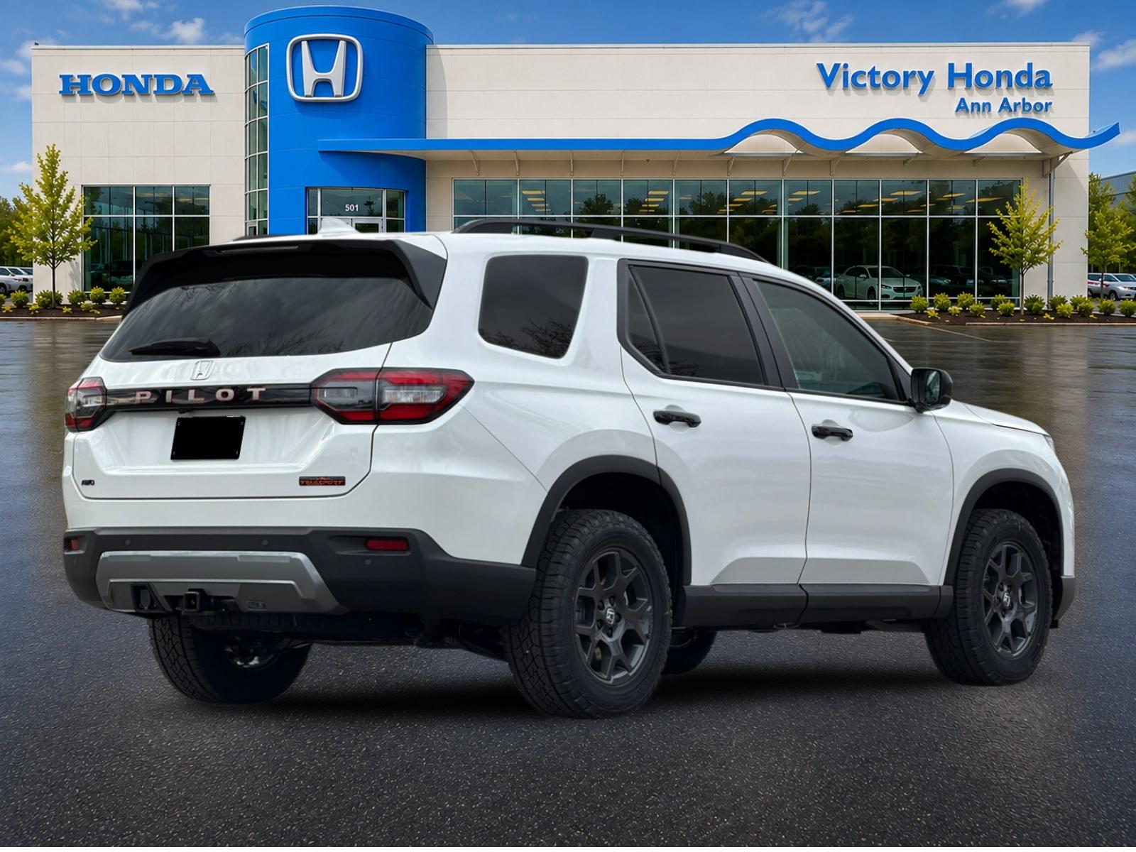 New 2026 Platinum White Pearl Honda AWD TrailSport image 5