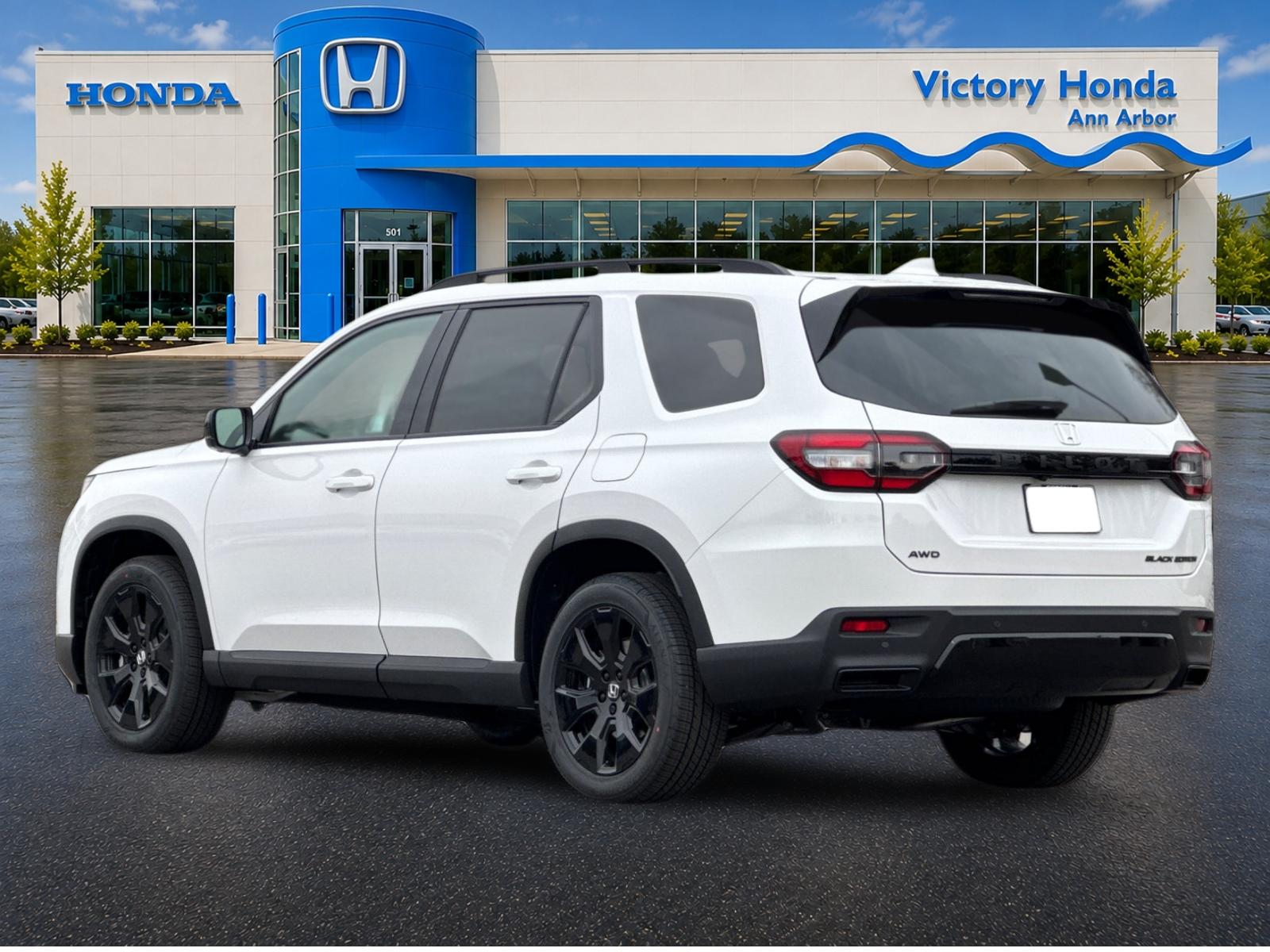 New 2026 Platinum White Pearl Honda AWD Black Edition image 7