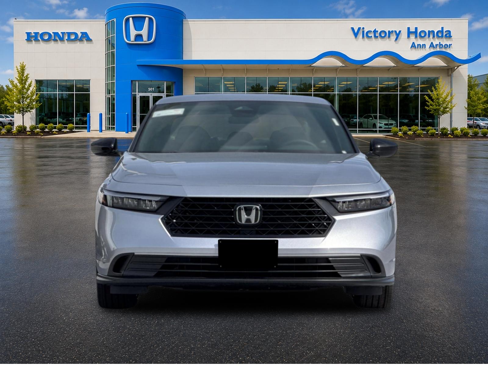 New 2026 Solar Silver Metallic Honda Sport Hybrid image 2
