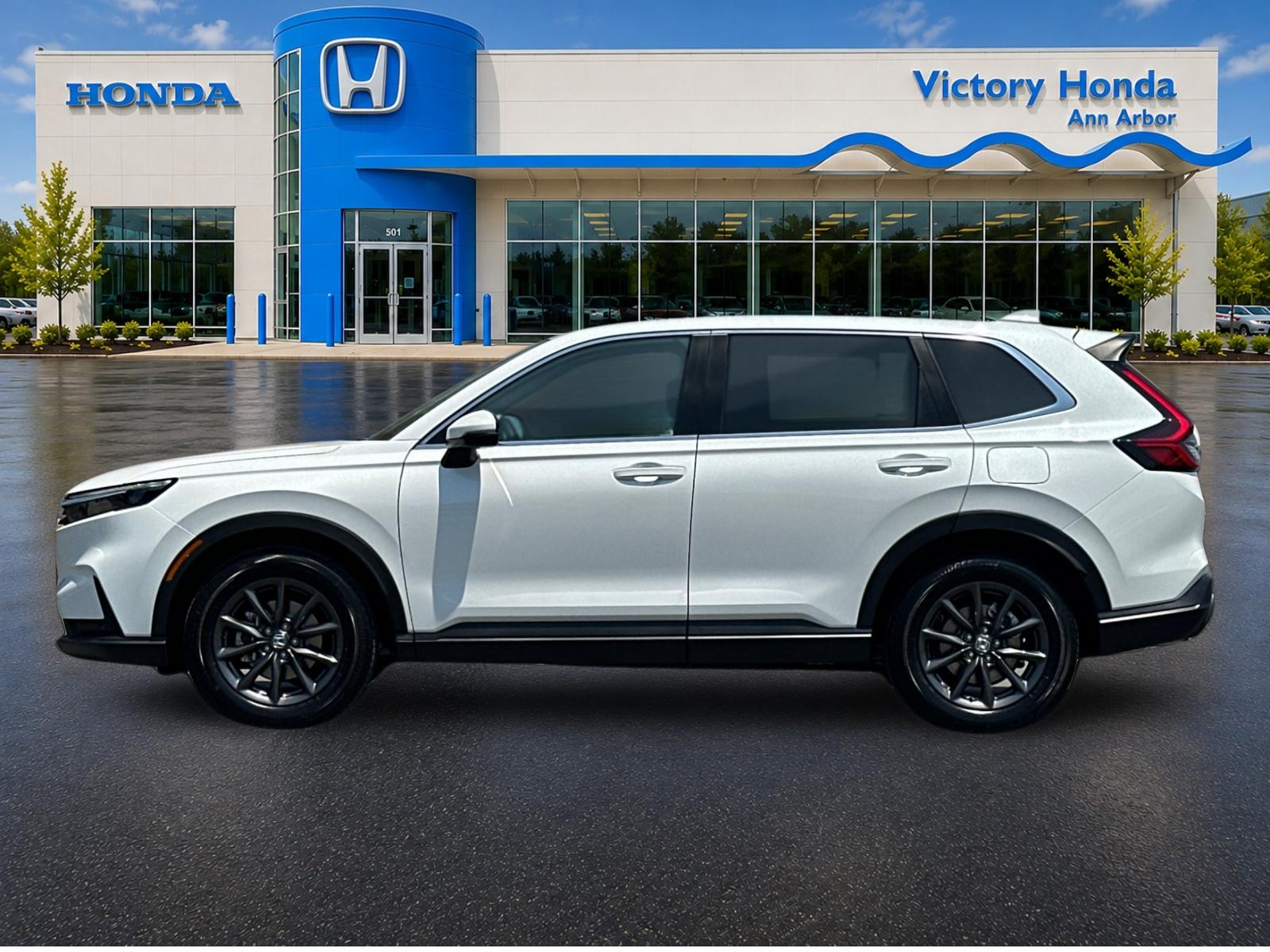 New 2026 Platinum White Pearl Honda AWD EX-L image 8