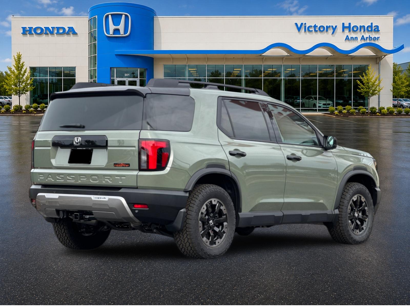 New 2026 Ash Green Metallic Honda TrailSport Elite image 5