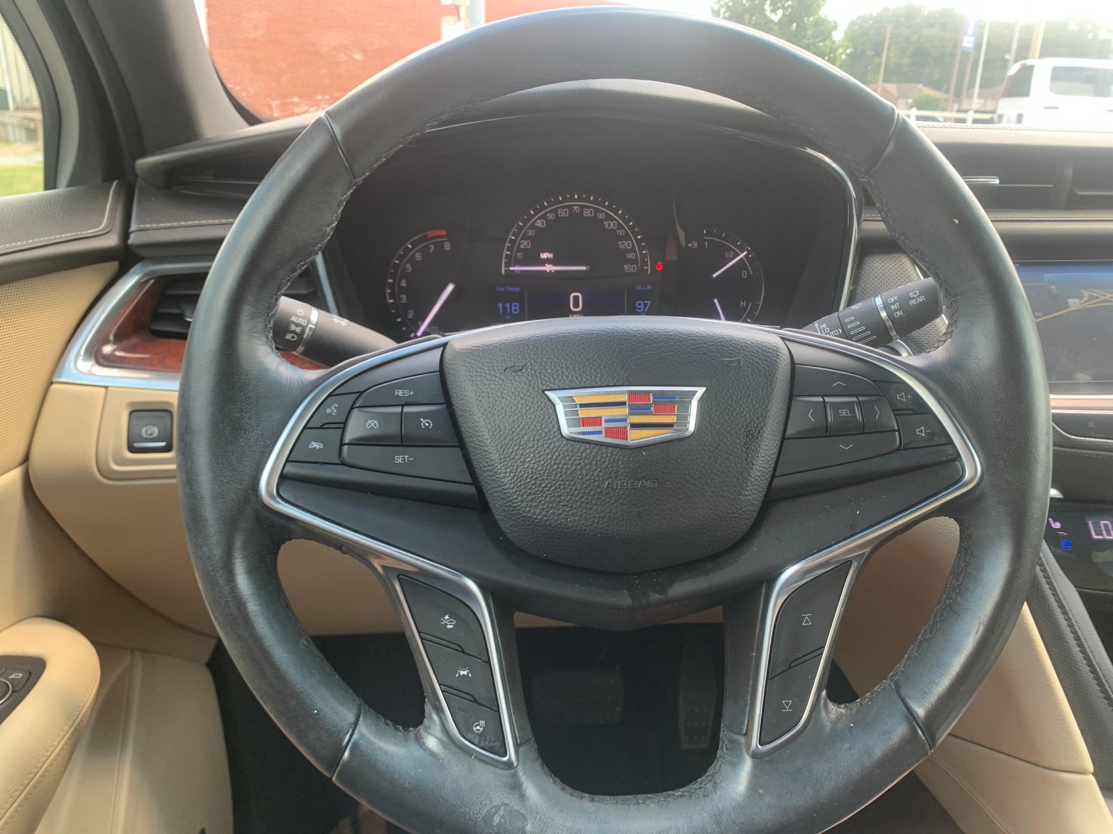 Used 2017 White Cadillac Premium Luxury image 28