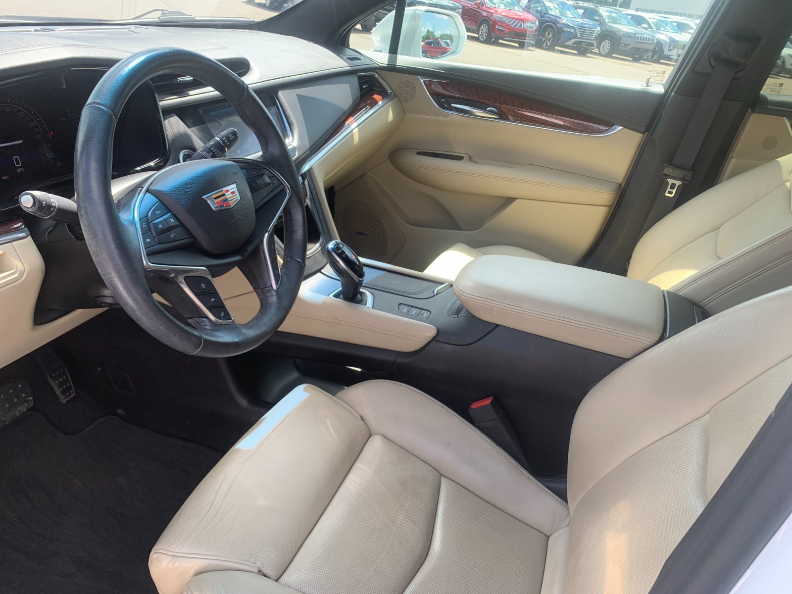 Used 2017 White Cadillac Premium Luxury image 12