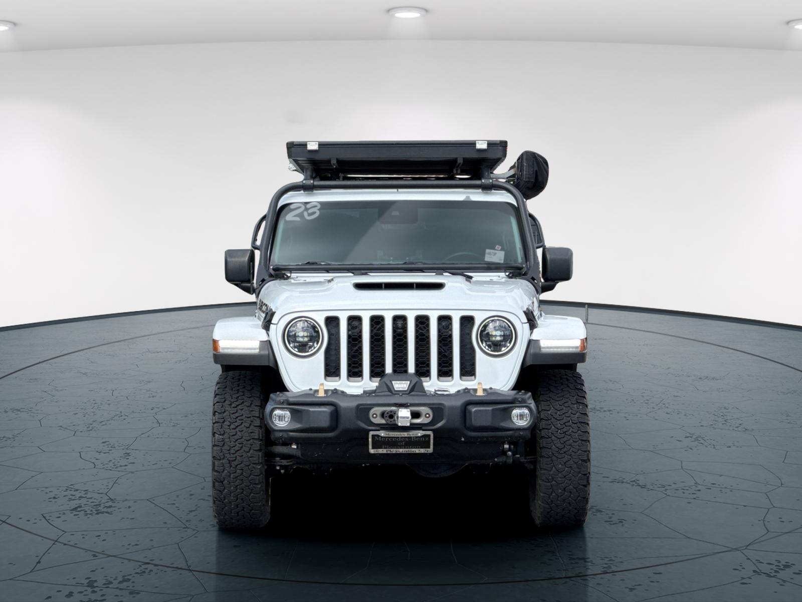 Used 2023 Bright White Clearcoat Jeep Rubicon 392 4D Sport Utility image 9