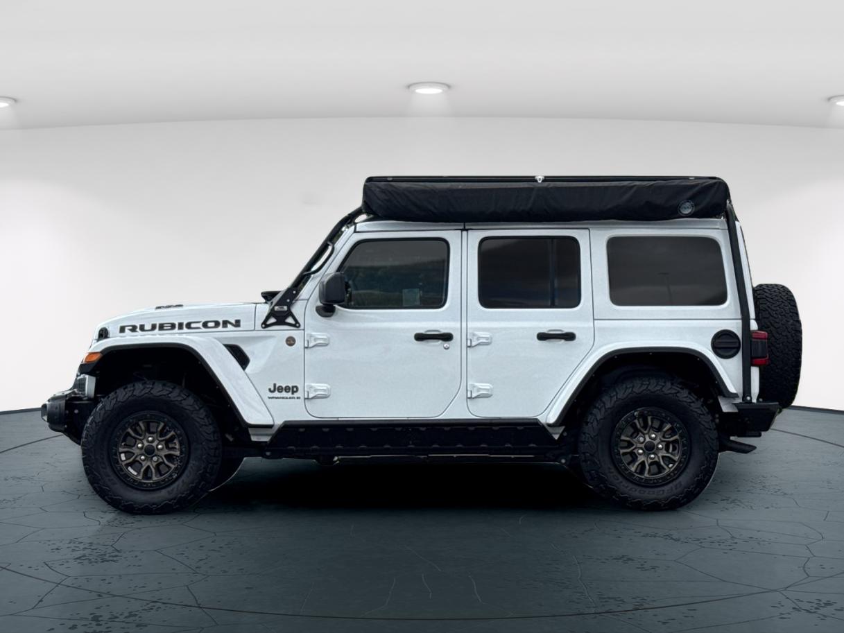 Used 2023 Bright White Clearcoat Jeep Rubicon 392 4D Sport Utility image 3