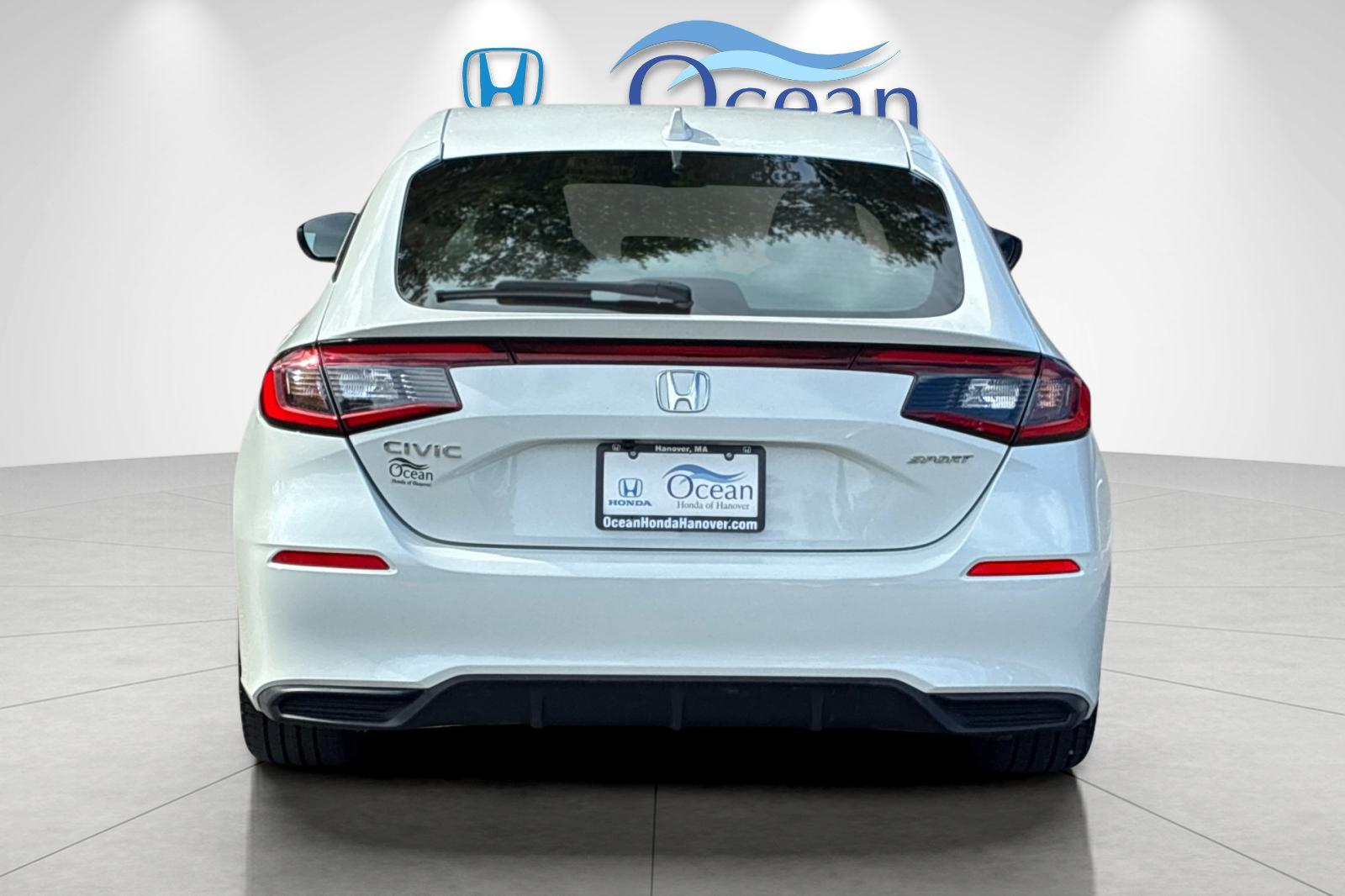 Used 2024 Platinum White Pearl Honda Sport image 4