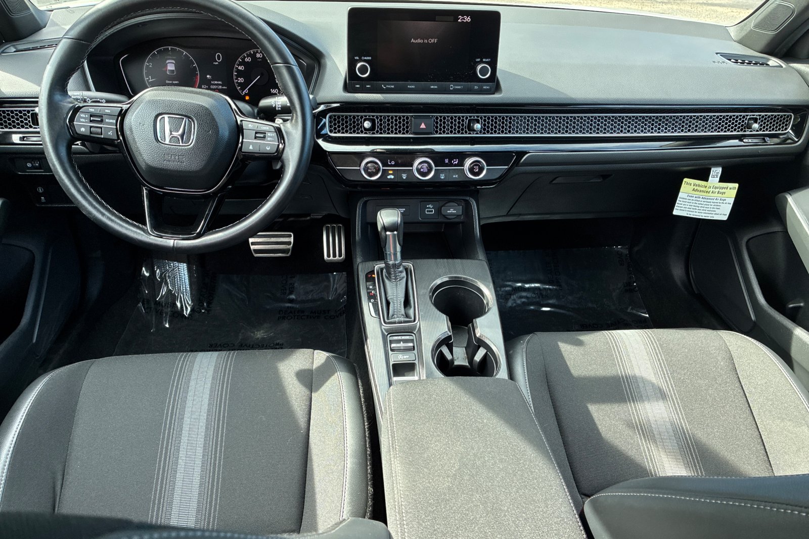 Used 2024 Platinum White Pearl Honda Sport image 14