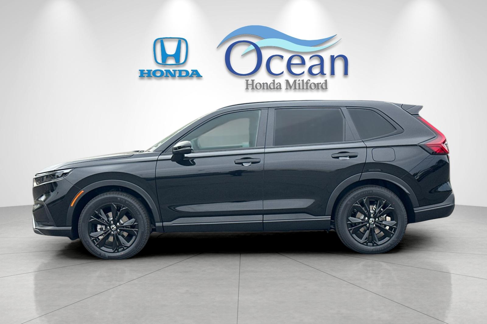 New 2026 Crystal Black Pearl Honda AWD Sport Touring Hybrid image 2
