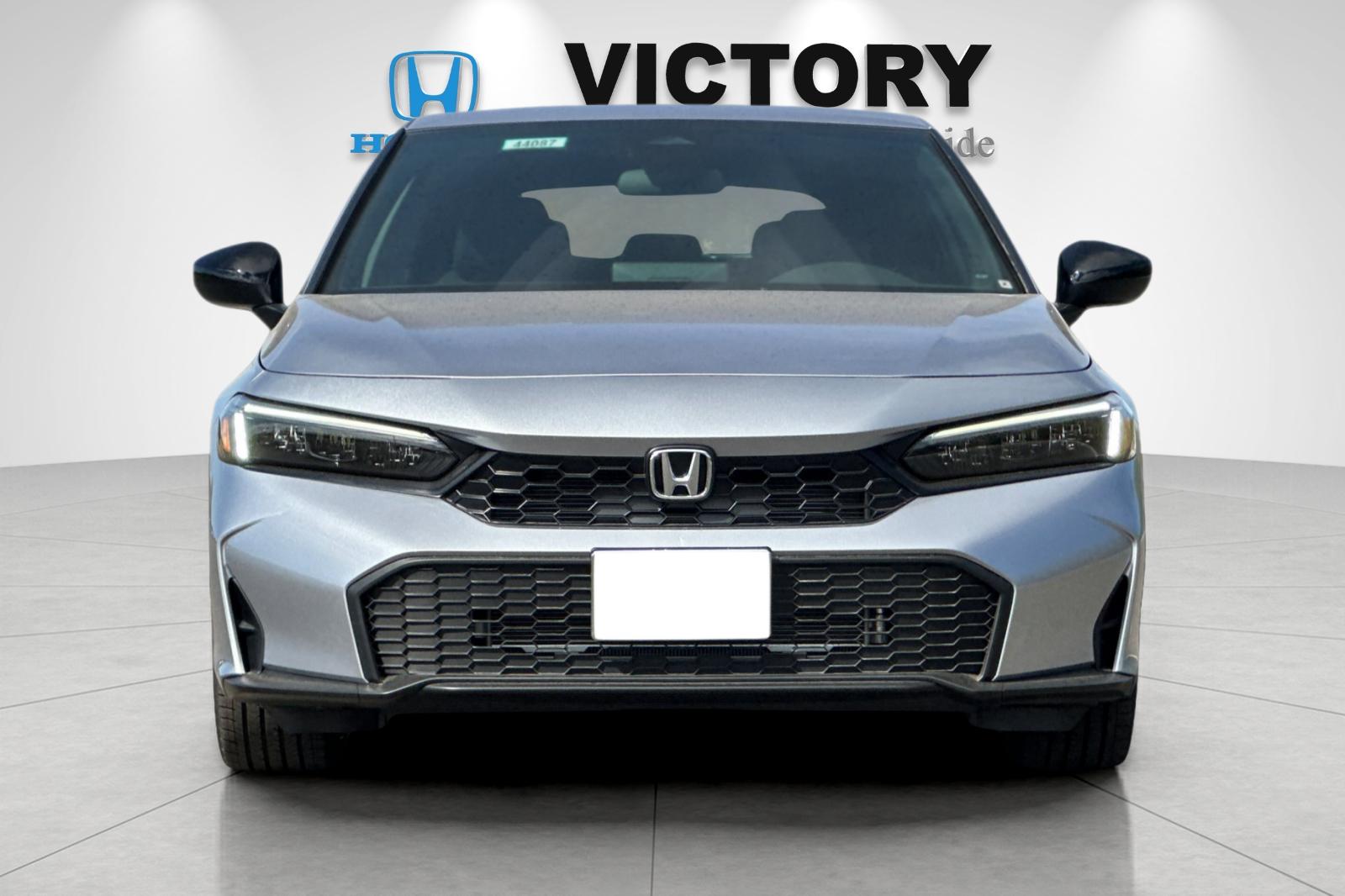 New 2026 Solar Silver Metallic Honda FWD Sport image 8