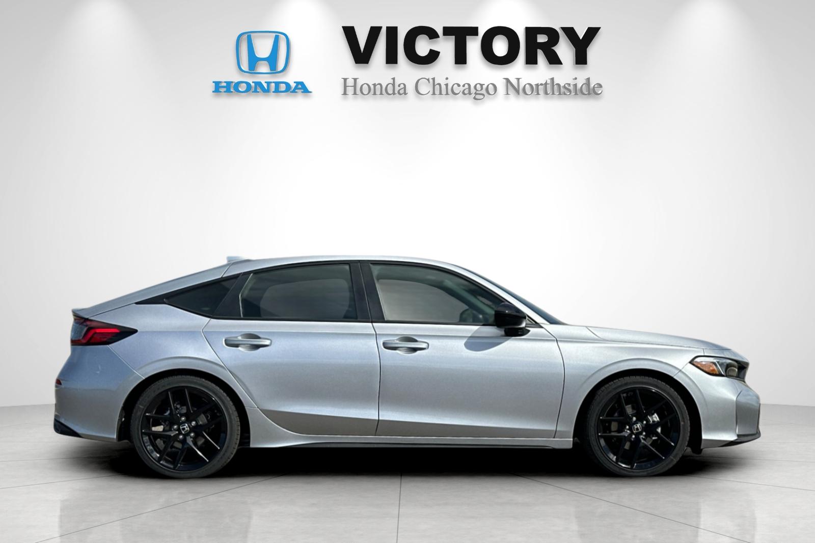New 2026 Solar Silver Metallic Honda FWD Sport image 6