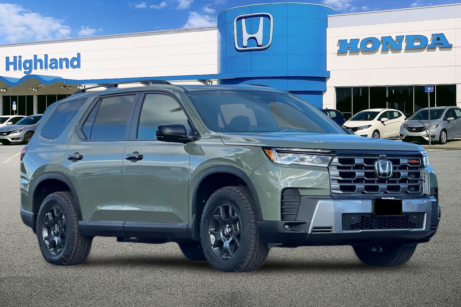 New 2026 Ash Green Metallic Honda AWD TrailSport image 7