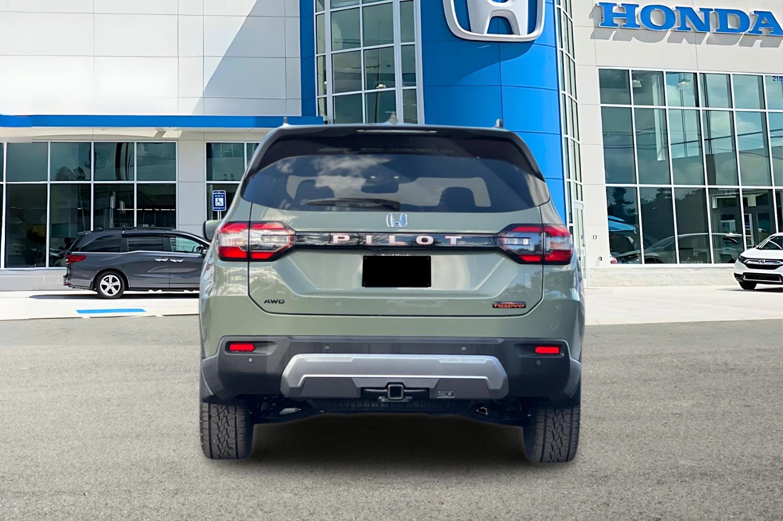 New 2026 Ash Green Metallic Honda AWD TrailSport image 4