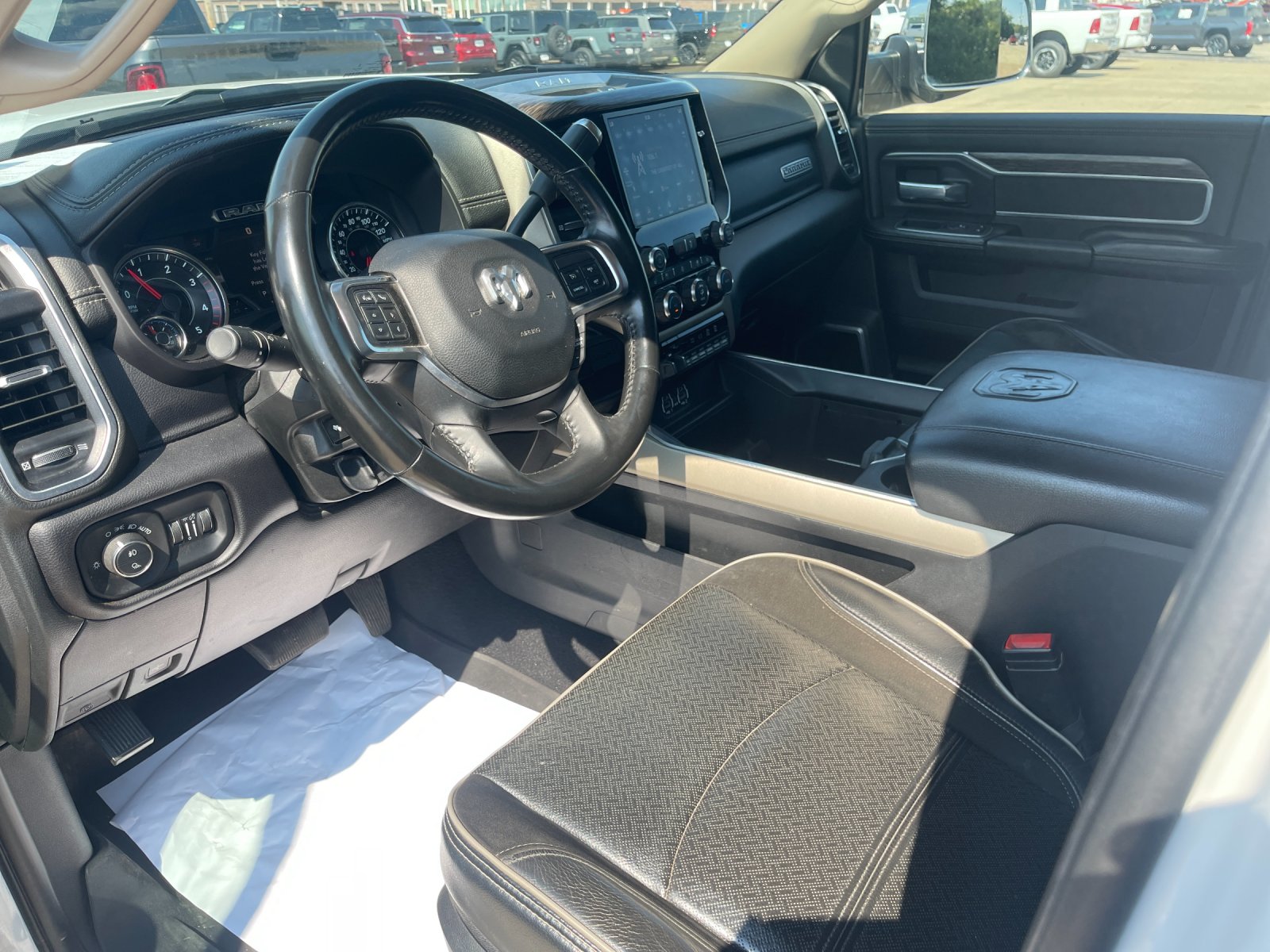 Used 2021 White Ram Laramie image 10