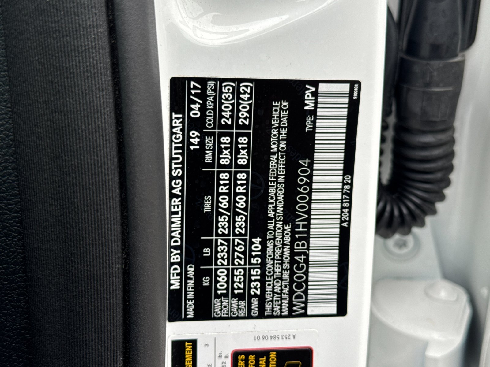 Used 2017 Polar White Mercedes-Benz GLC 300 4D Sport Utility image 35