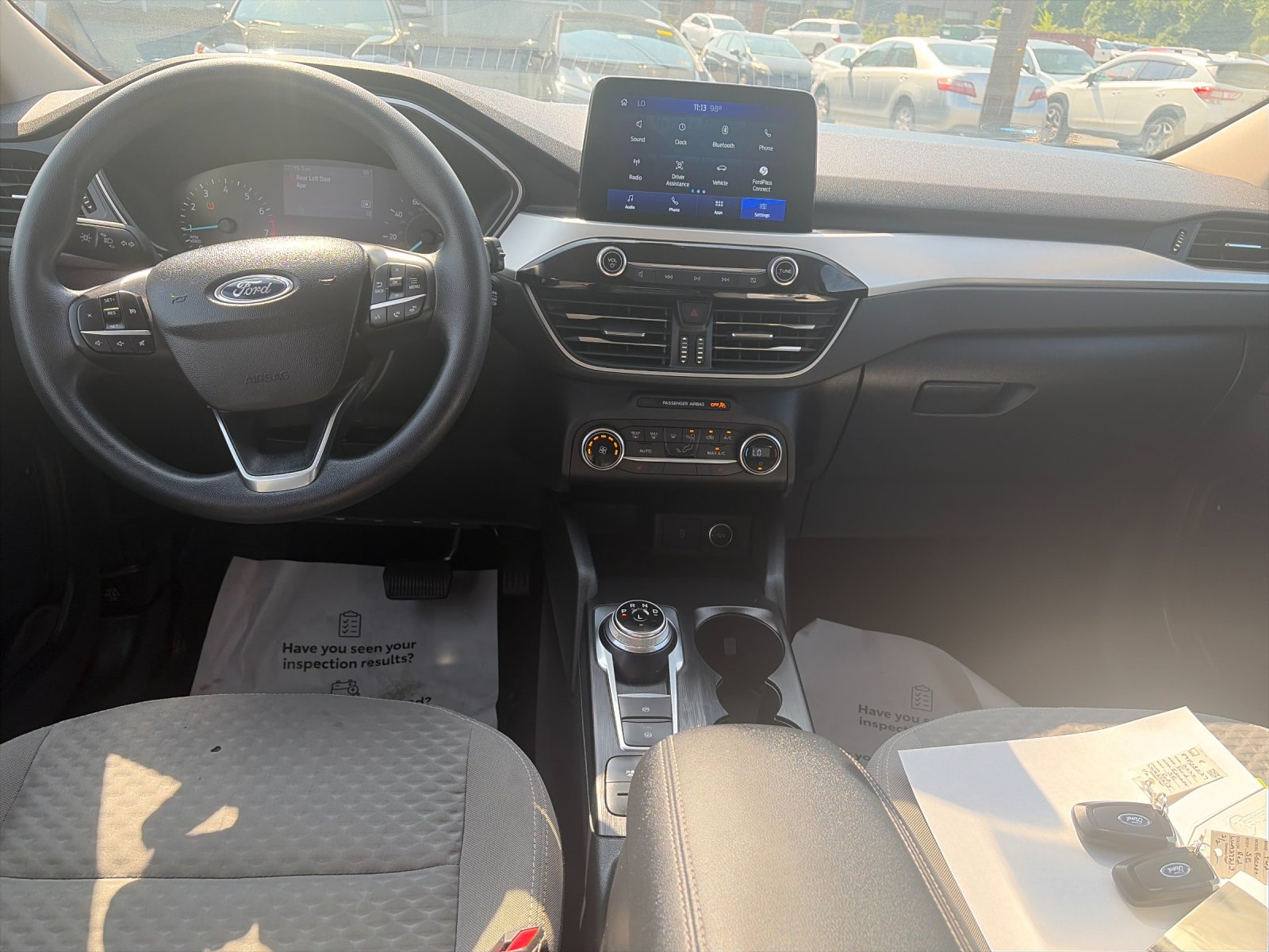 Used 2020 Red Ford SE image 16