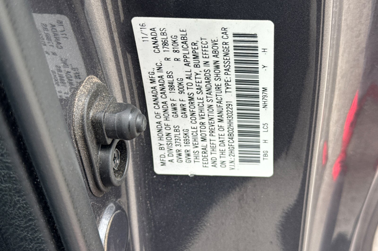 Certified Used 2017 Polished Metal Metallic Honda LX-P image 27