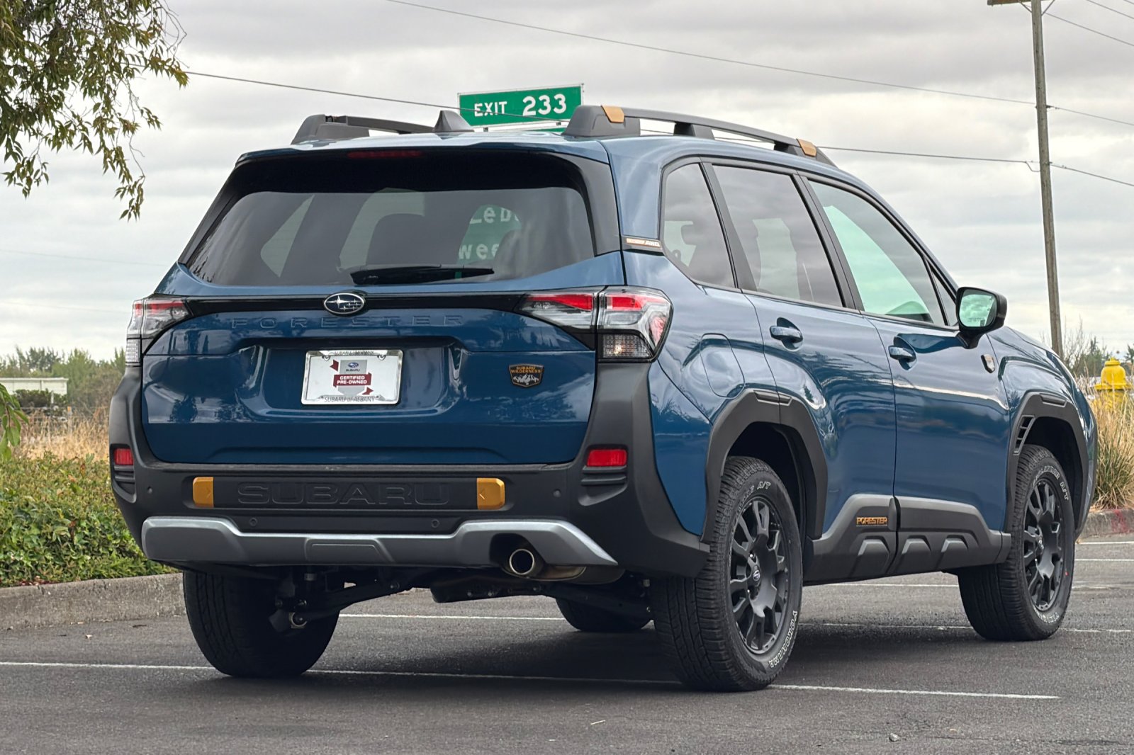Used 2026 Blue Subaru Wilderness image 4
