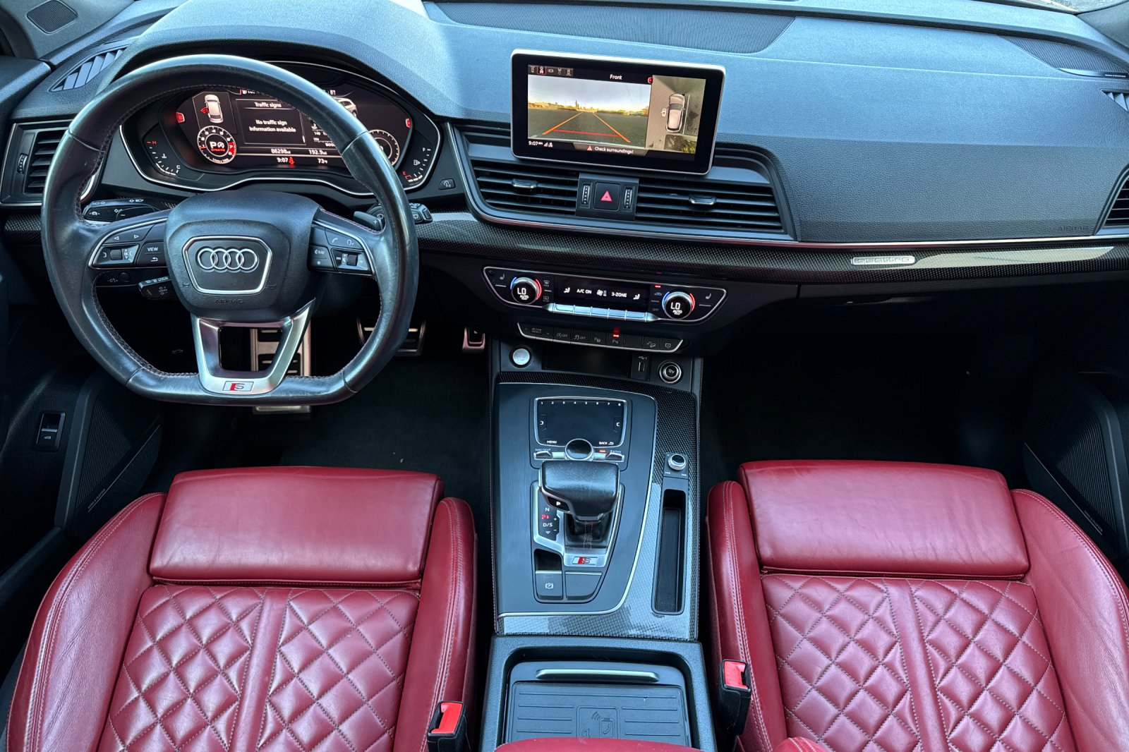 Used 2019 Daytona Gray Pearl Effect Audi 3.0T Prestige image 8
