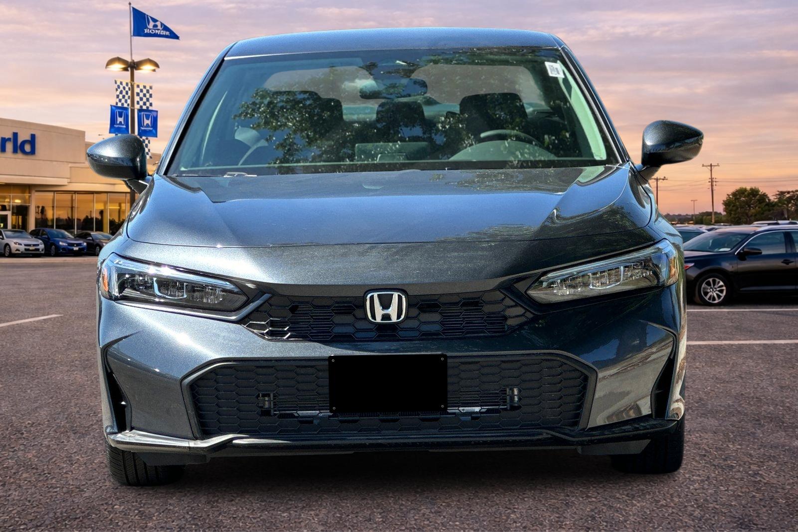 New 2026 Meteorite Gray Metallic Honda LX image 8