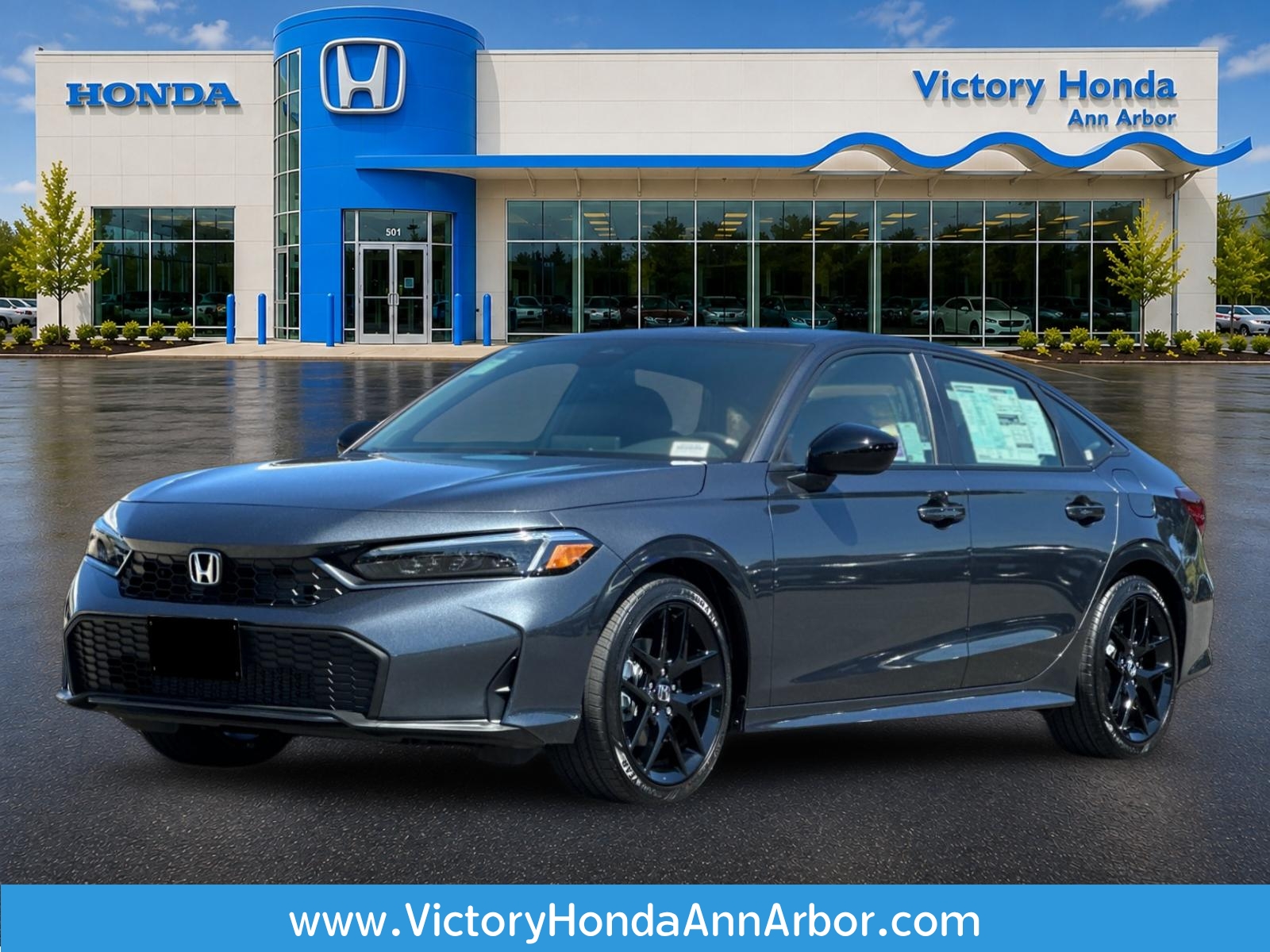 2026 Honda Civic Sedan 2WD Sport Hybrid
