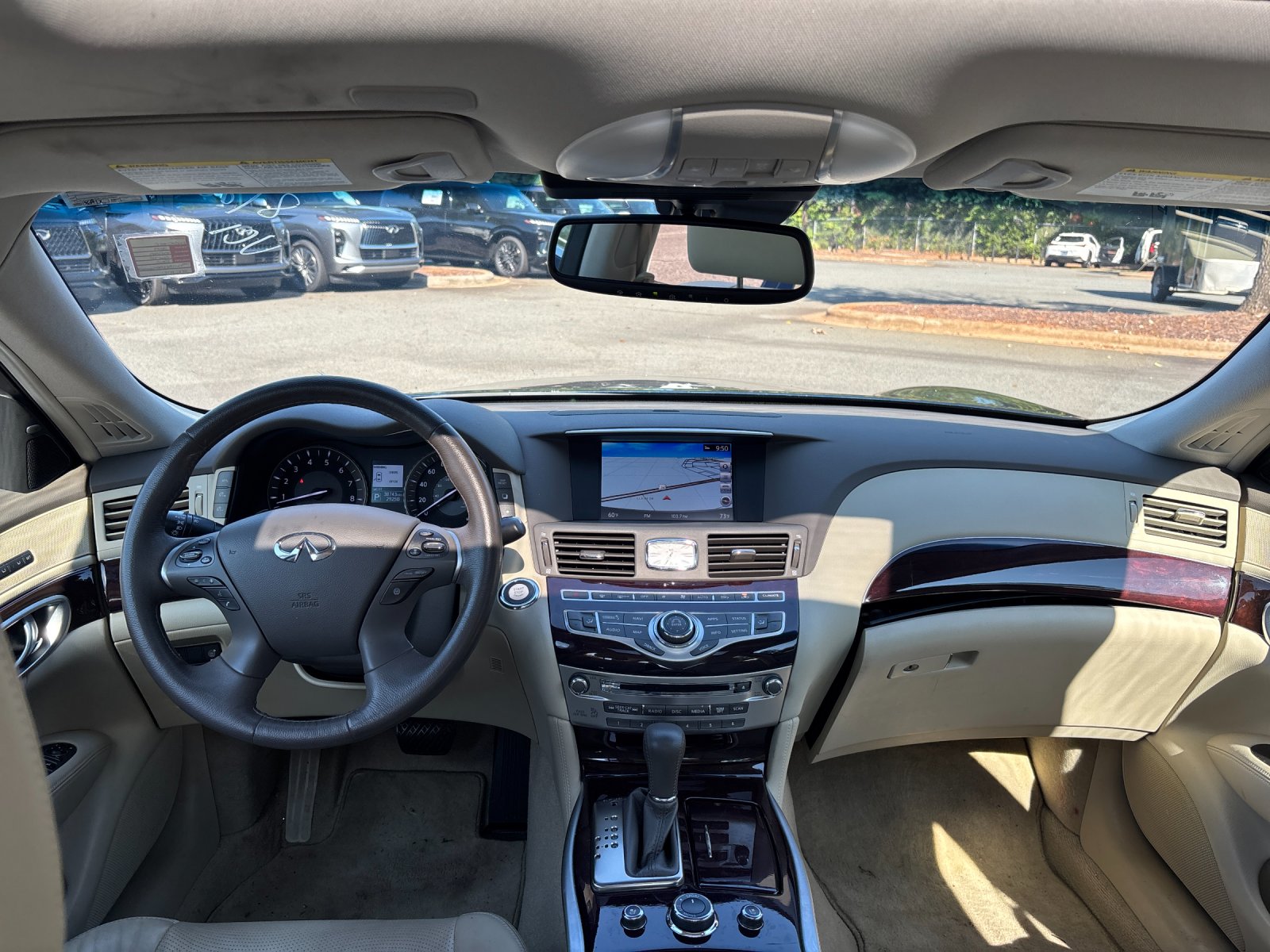 Used 2019 Hermosa Blue INFINITI 3.7 LUXE image 32