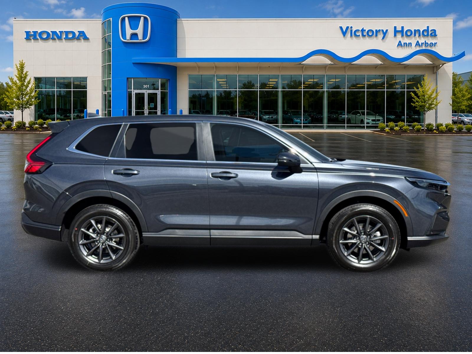 New 2026 Meteorite Gray Metallic Honda AWD EX-L image 4