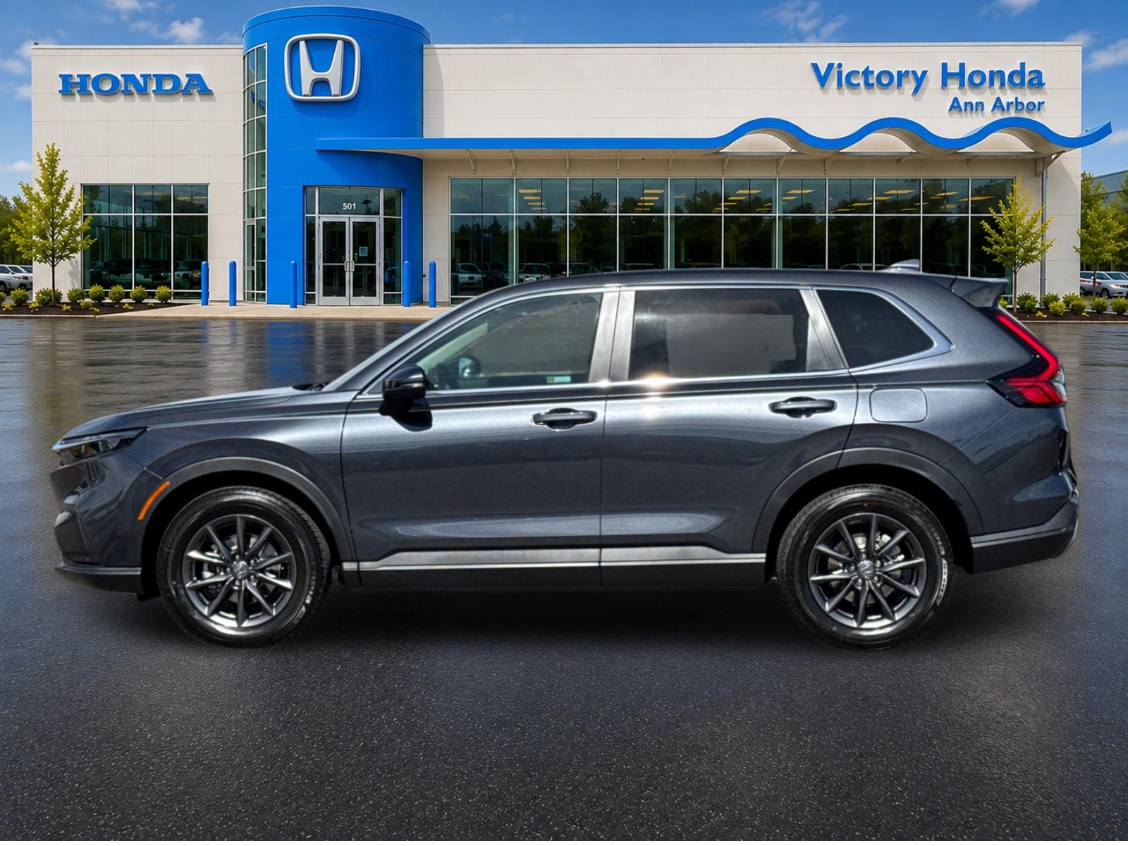 New 2026 Meteorite Gray Metallic Honda AWD EX-L image 8