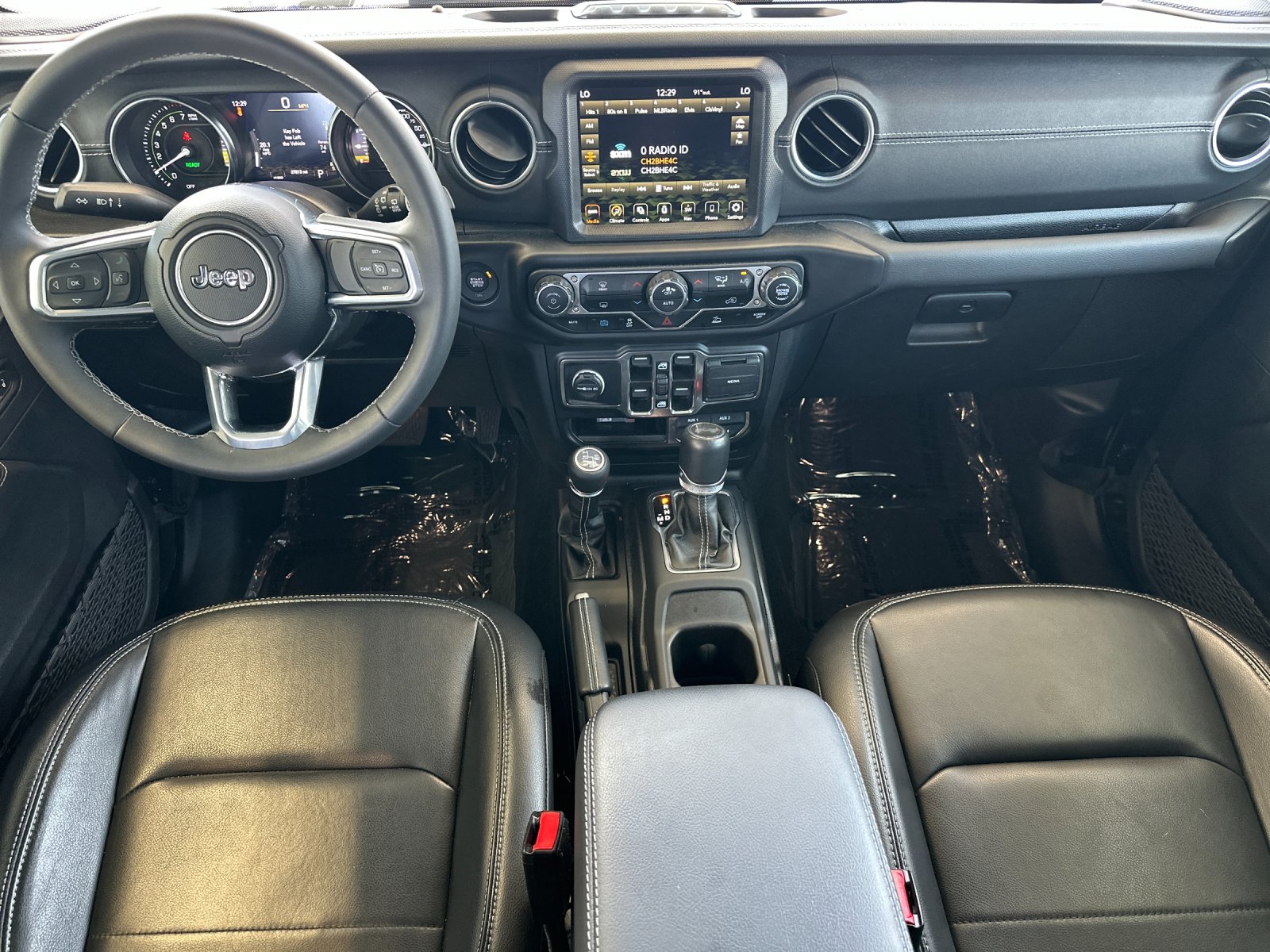 Used 2023 Black Jeep Sahara 4xe image 13