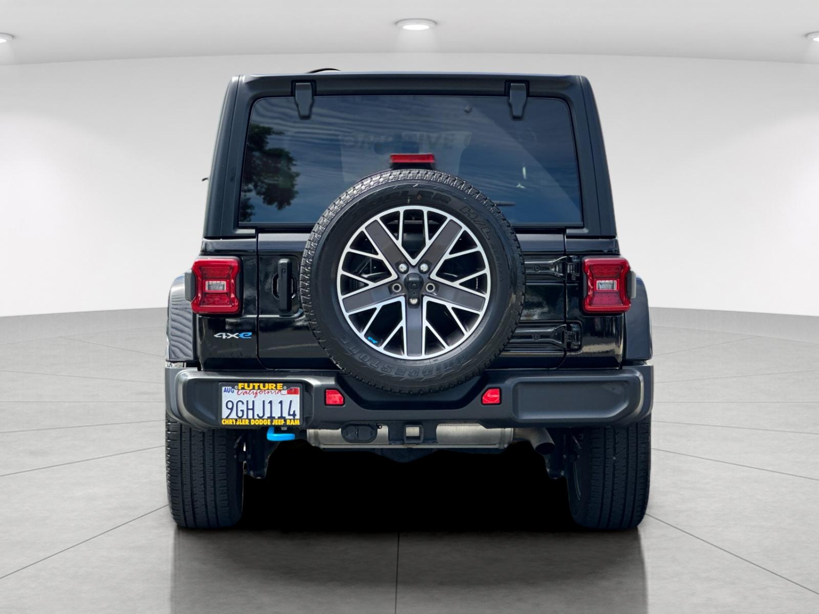 Used 2023 Black Jeep Sahara 4xe image 5