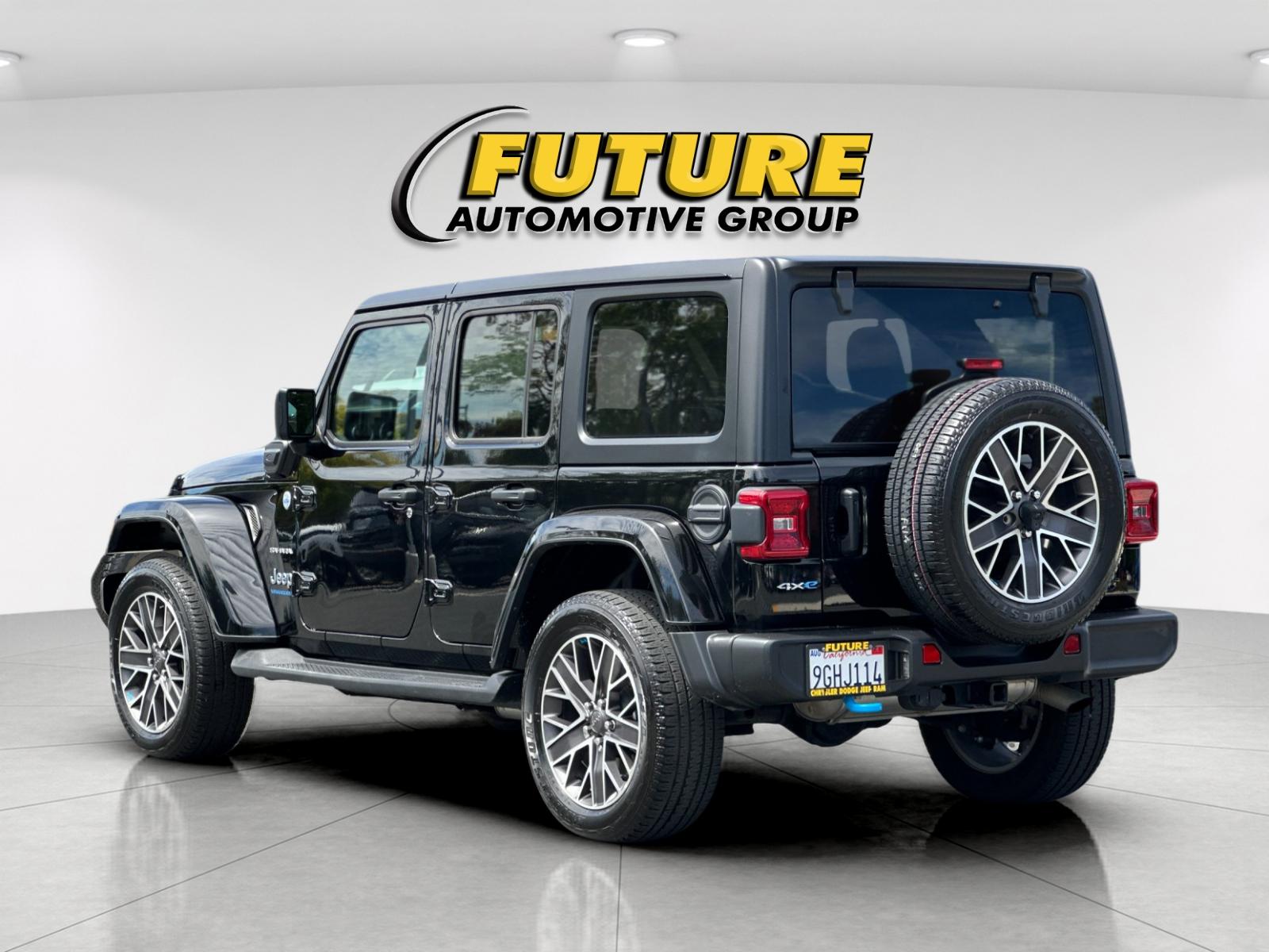Used 2023 Black Jeep Sahara 4xe image 6