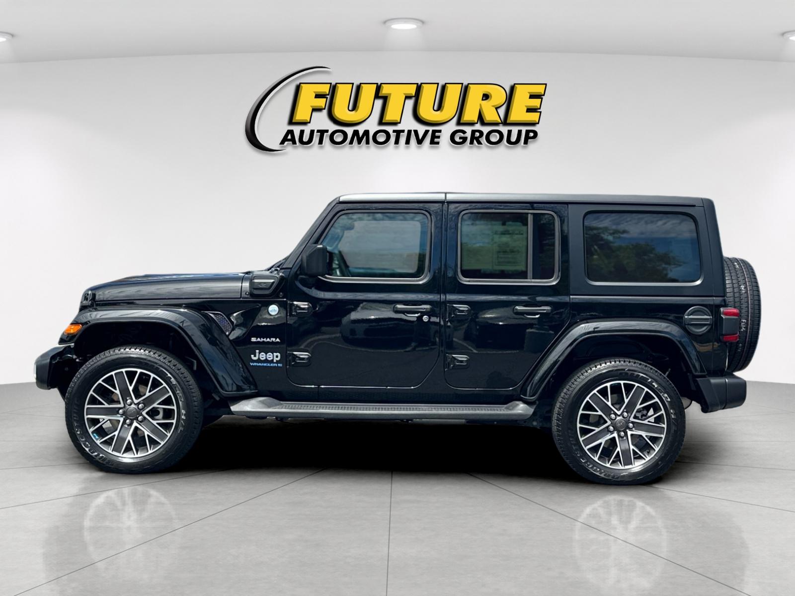Used 2023 Black Jeep Sahara 4xe image 7
