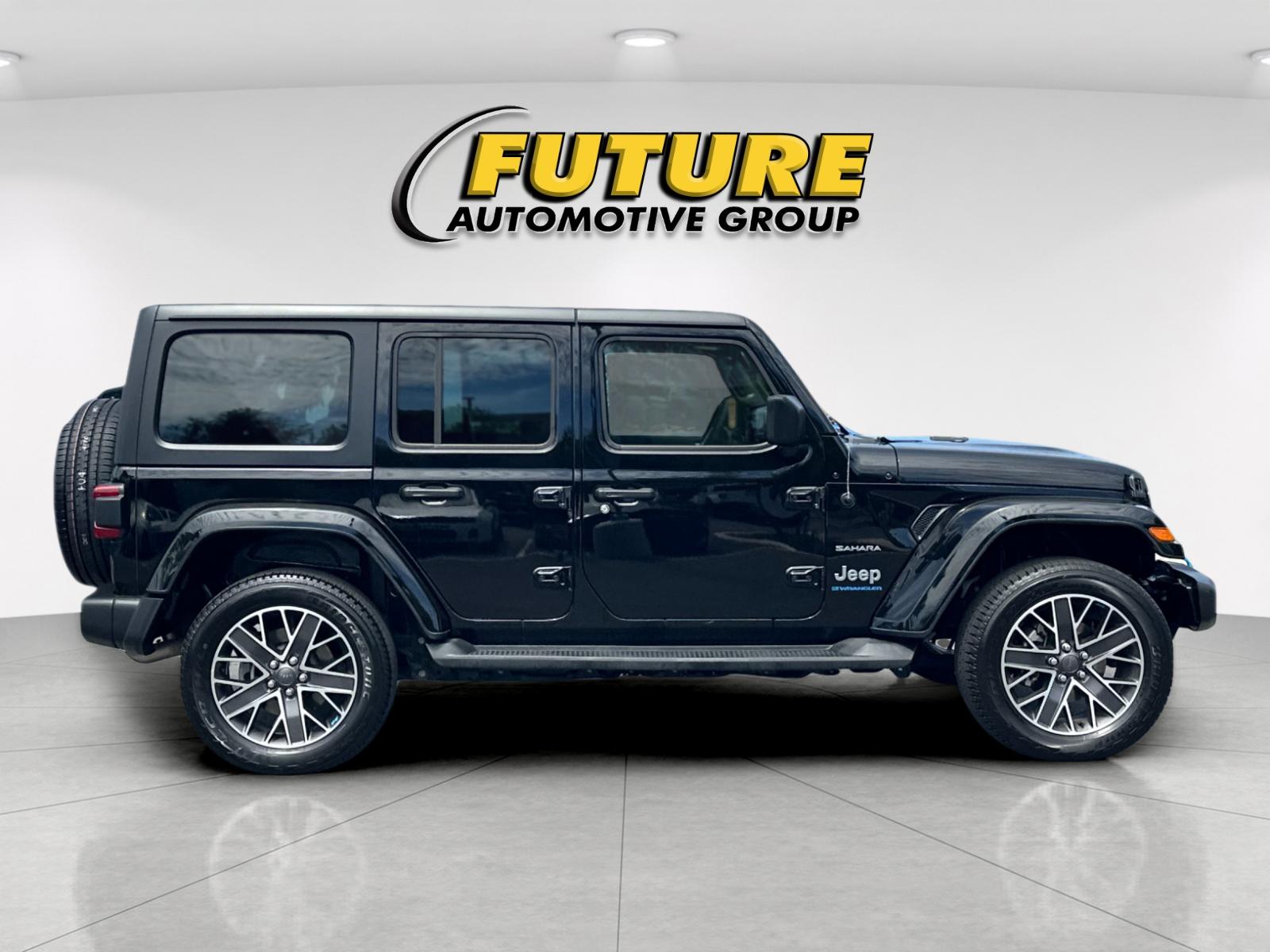 Used 2023 Black Jeep Sahara 4xe image 3
