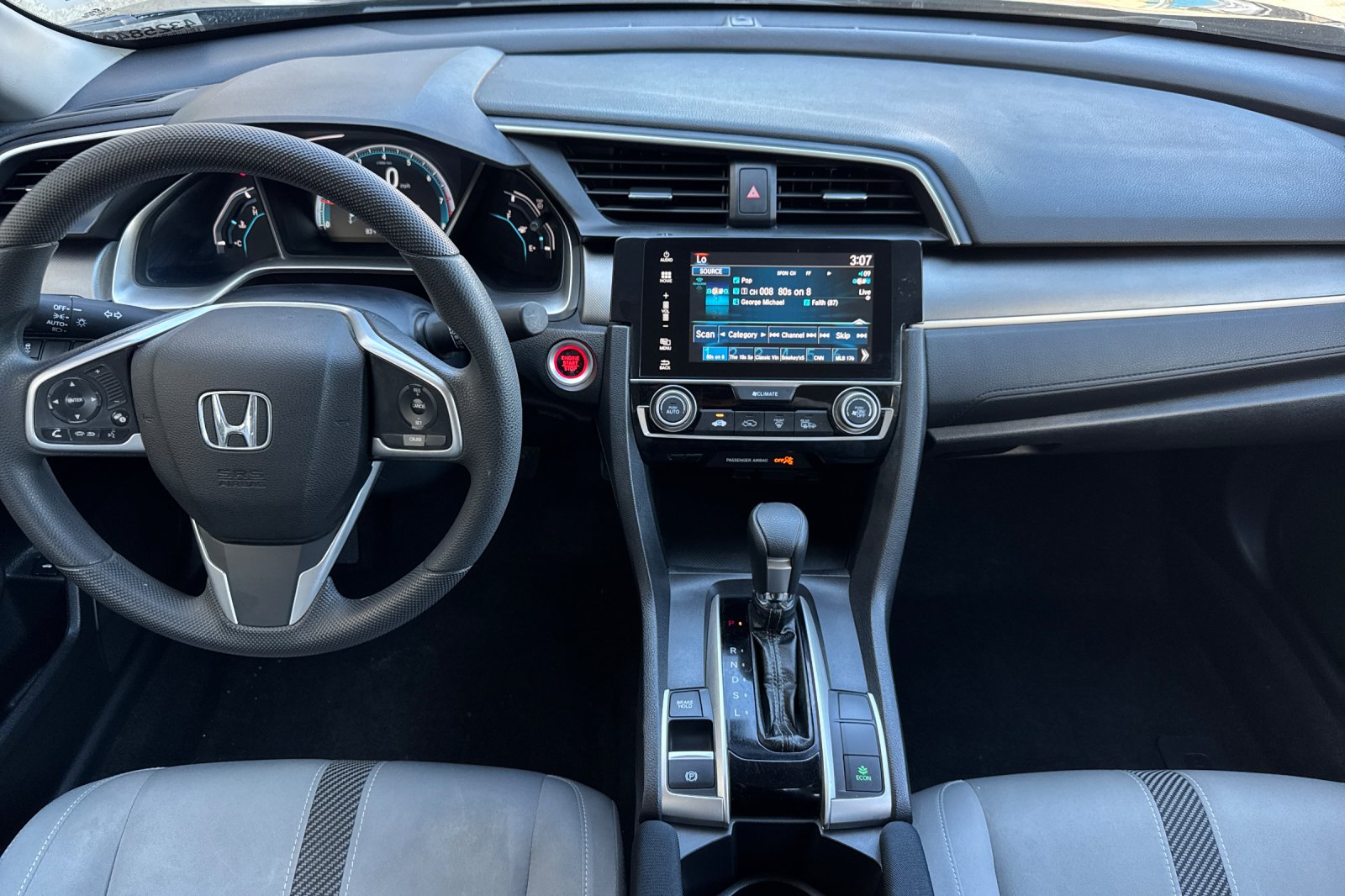 Certified Used 2017 Modern Steel Metallic Honda EX image 13