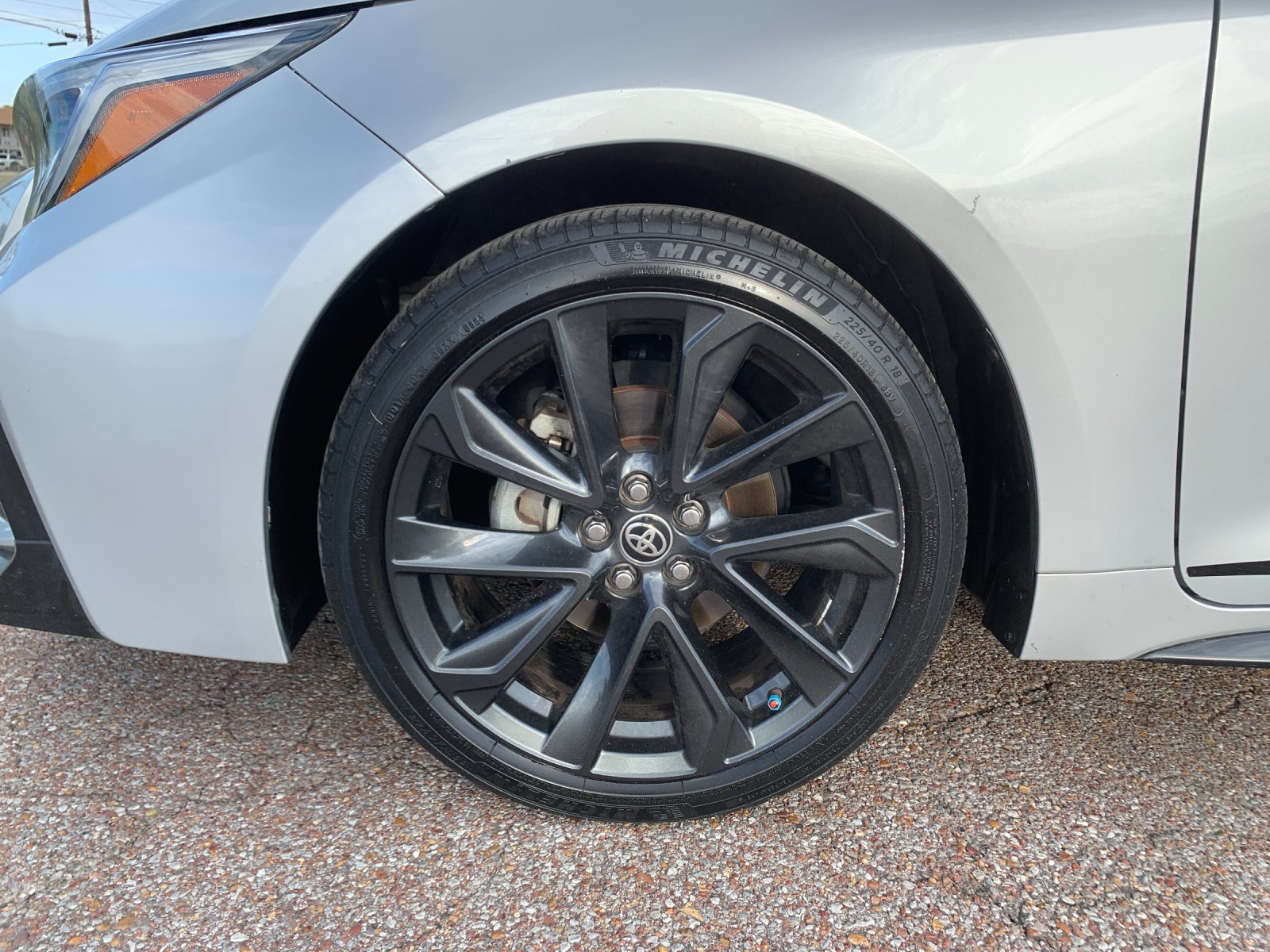 Used 2023 Silver Toyota SE image 34