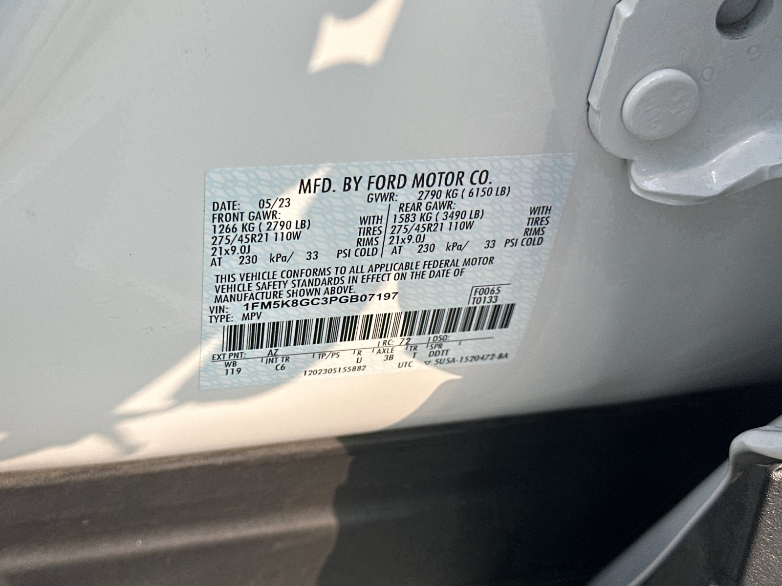 Used 2023 White Ford ST image 30