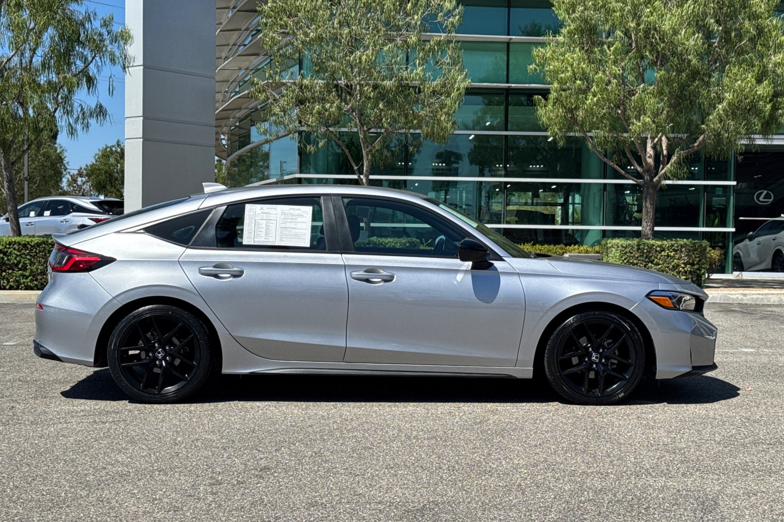 Certified Used 2025 Solar Silver Metallic Honda Sport image 3