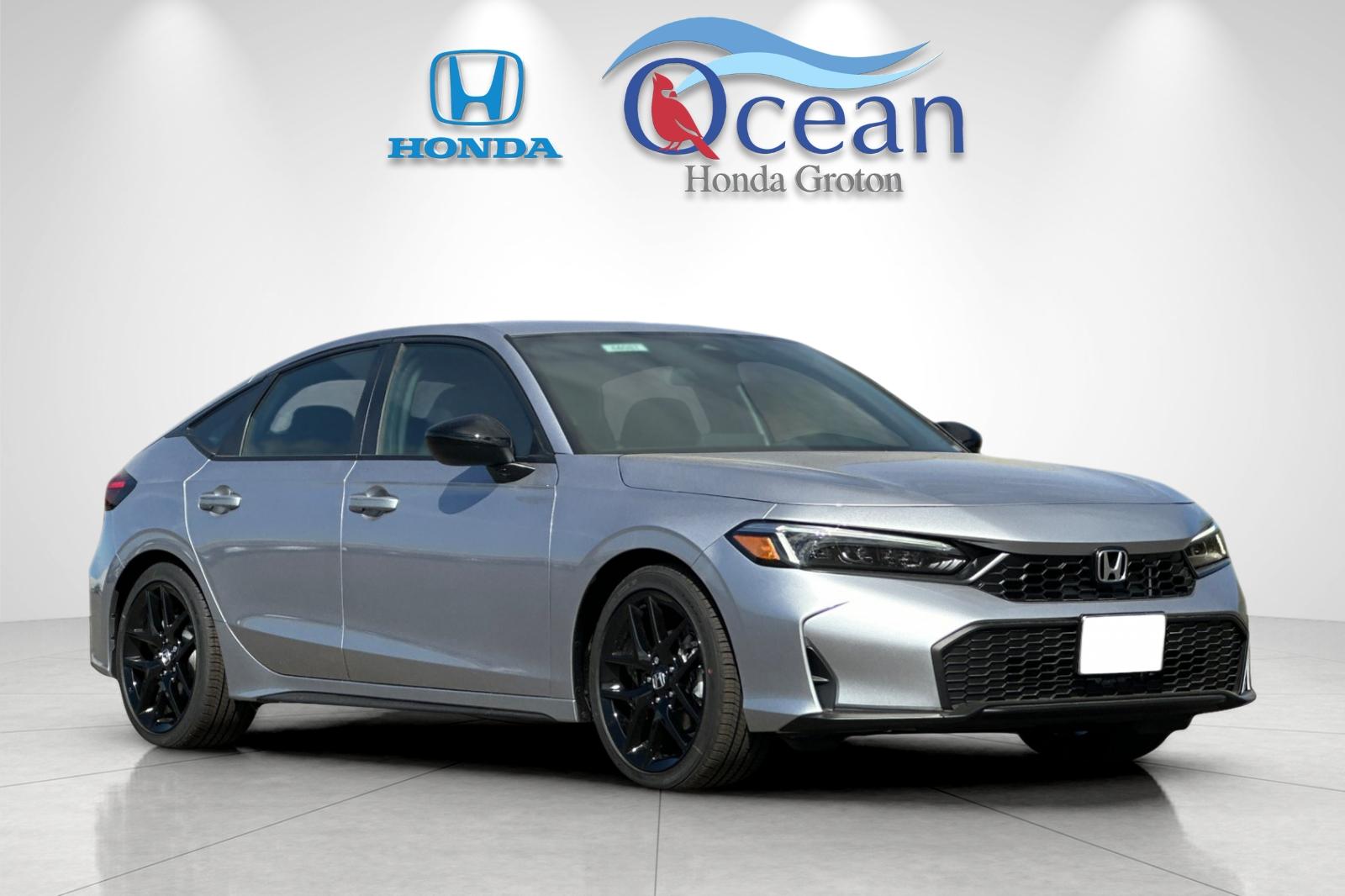 New 2026 Solar Silver Metallic Honda FWD Sport image 7